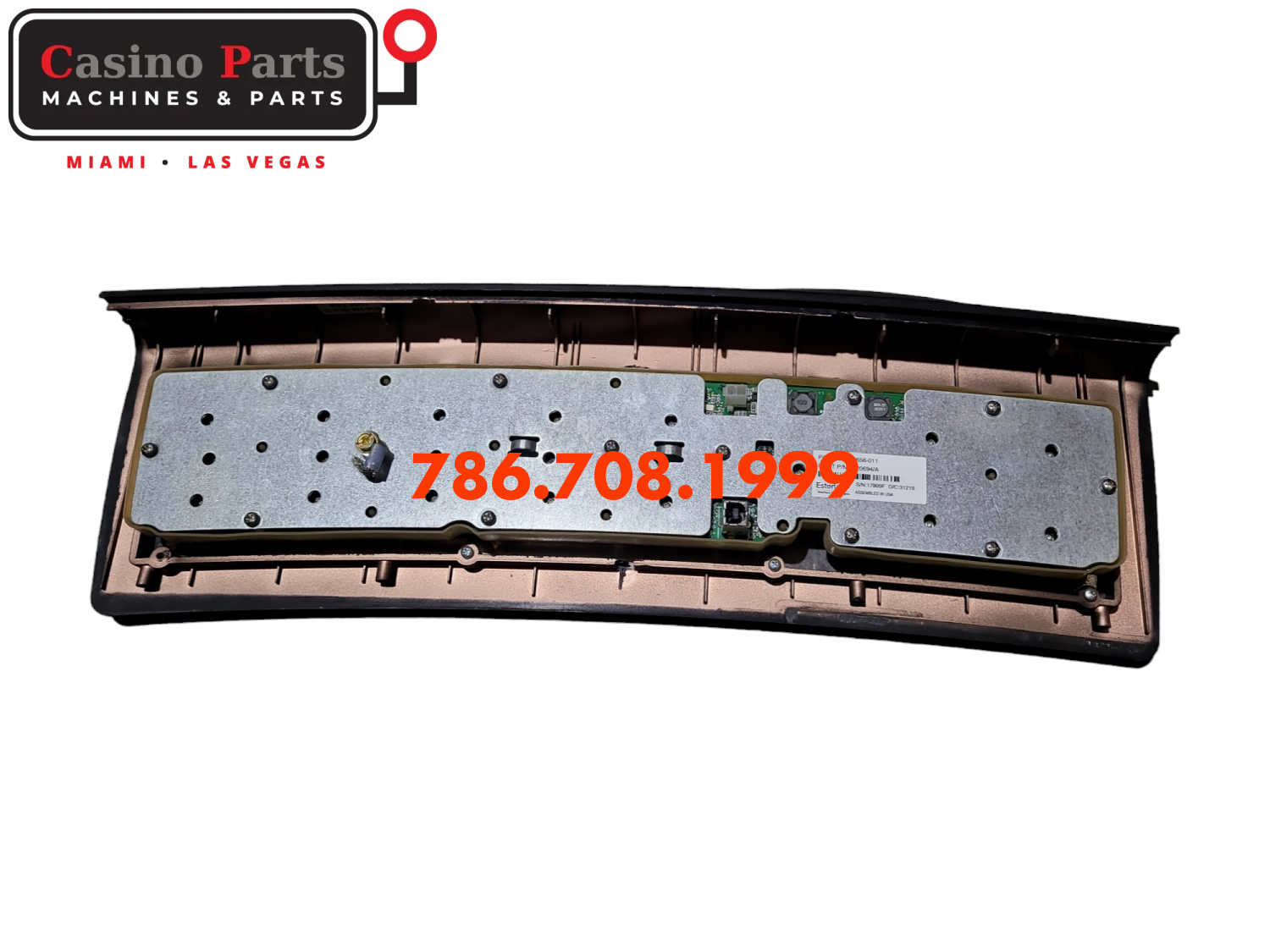 Ainsworth A560 - Button Panel W/ 15 Buttons Panels