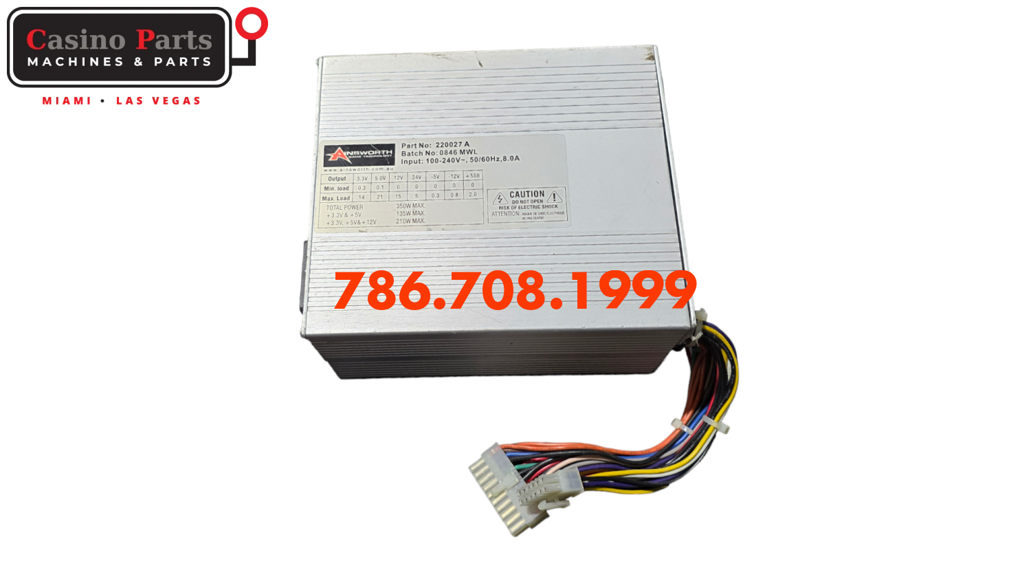 Ainsworth - 100 - 240V Power Supply Supplies