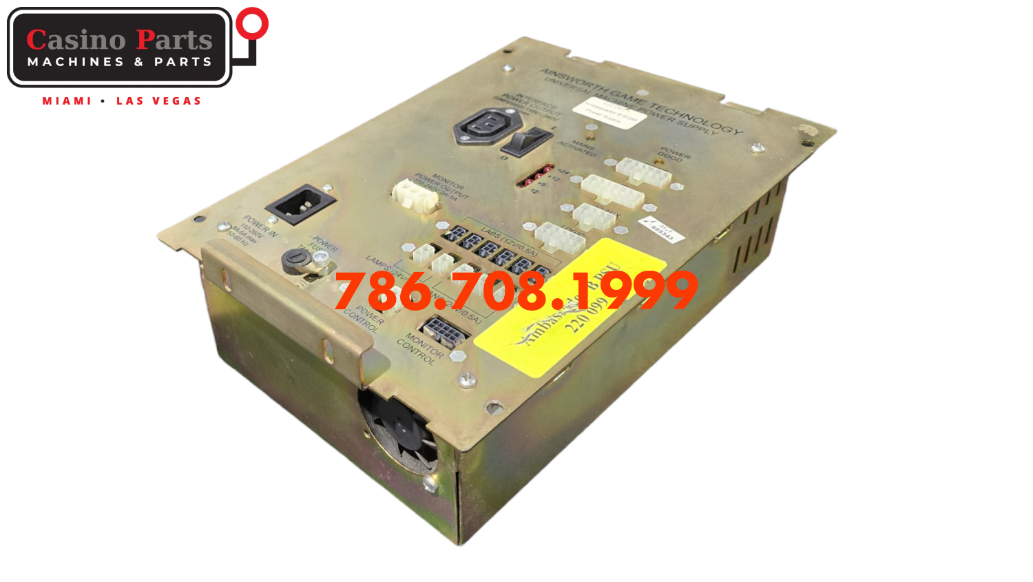 Ainsworth Ambassador Universal Machine Power Supply