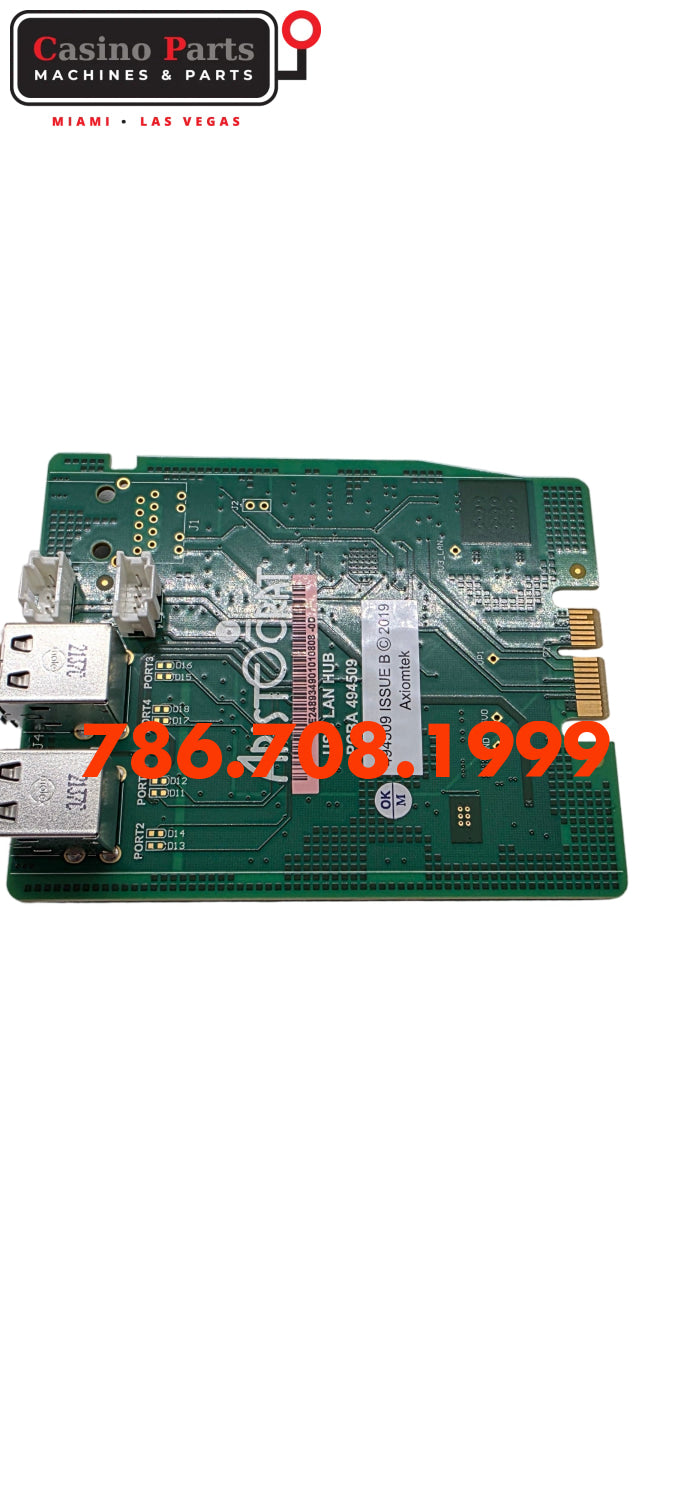 Aristocrat Marsx PCBA-Gen 9 USB Lan Hub Backplanes