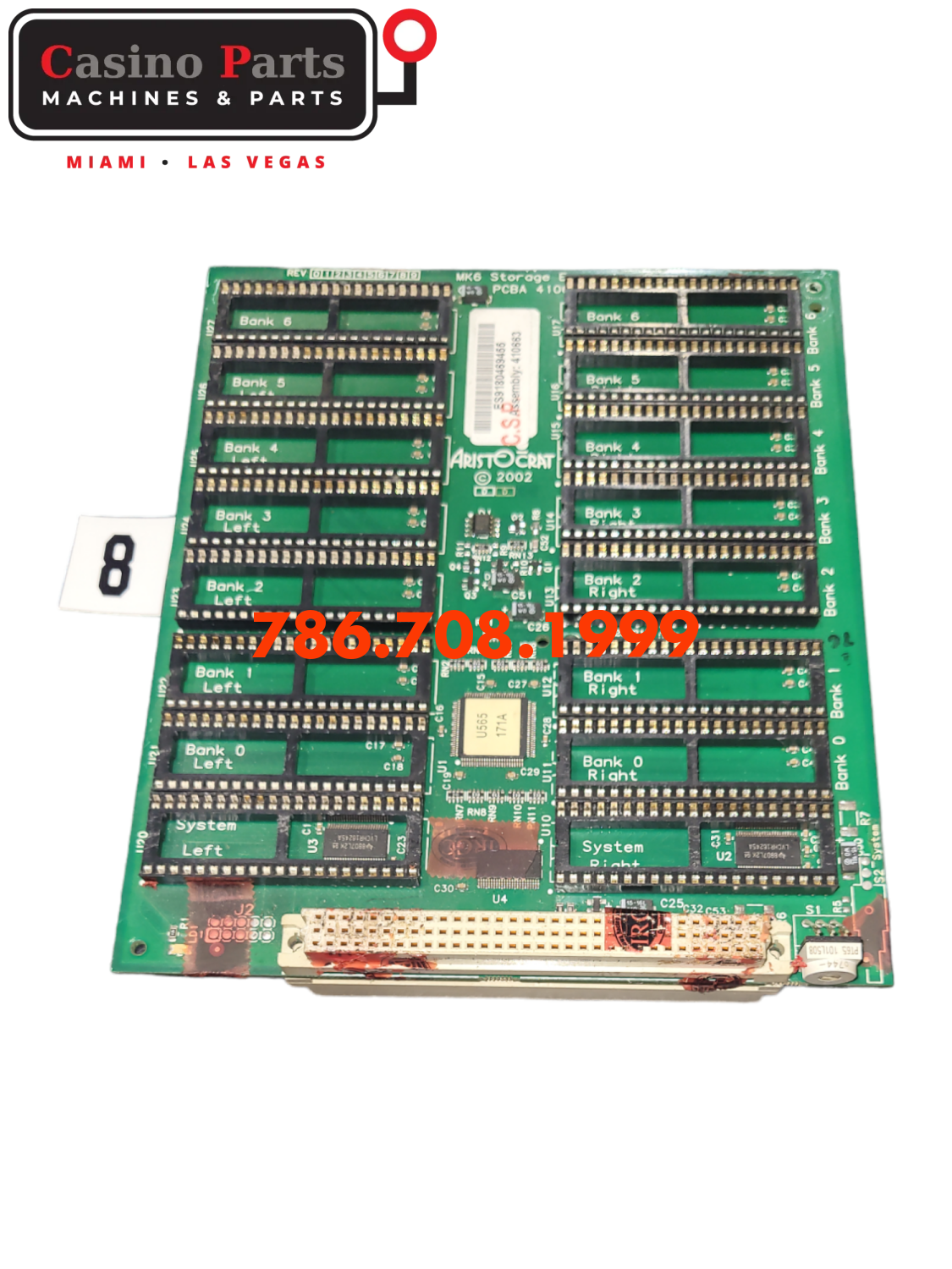 Aristocrat Mk6 - Pcba Storage Board Expansion Cpu