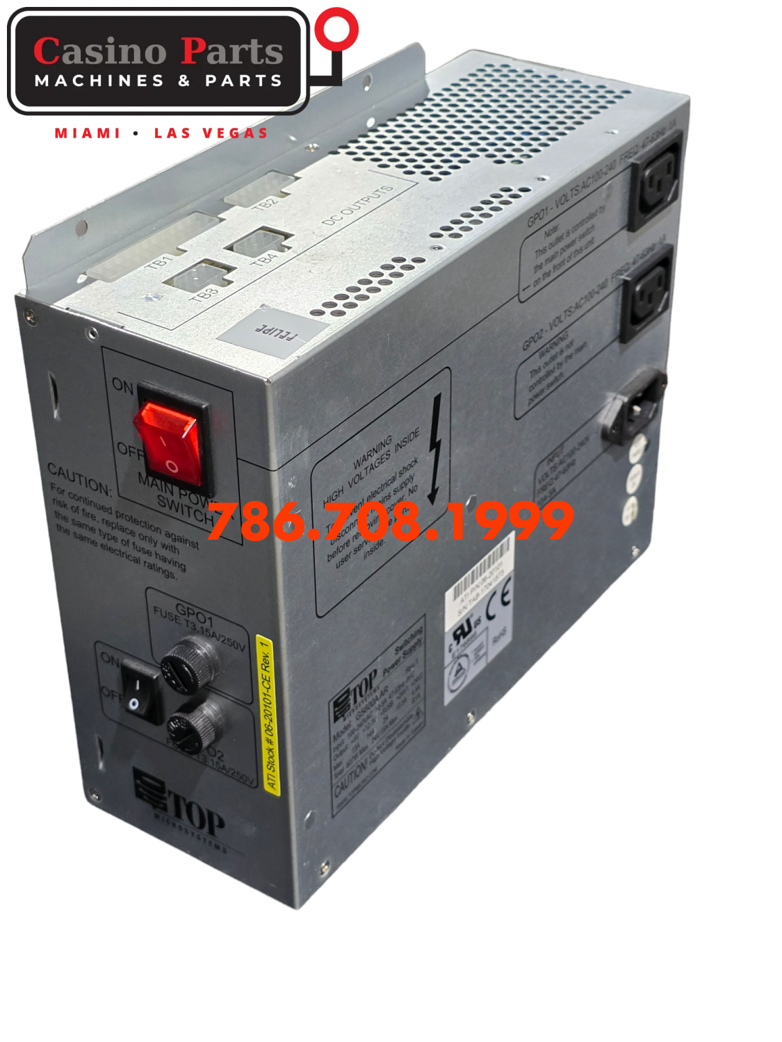 Aristocrat Switching Power Supply 600W Supplies