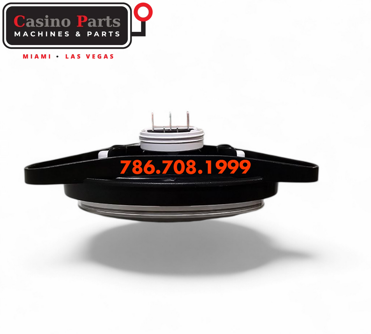 Bally Wave Button FT-007, button housing detail