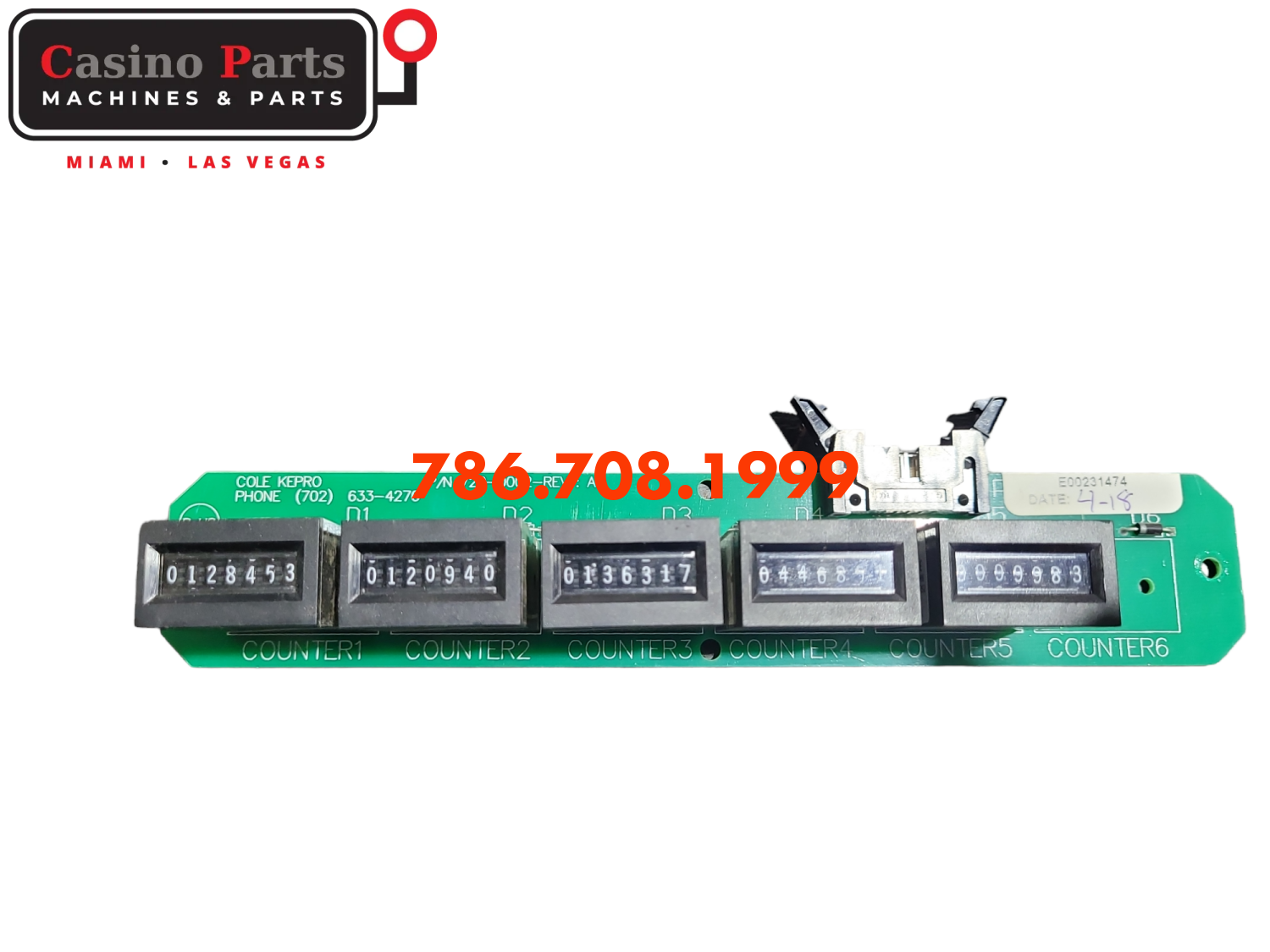 Cole Kepro Meter Board