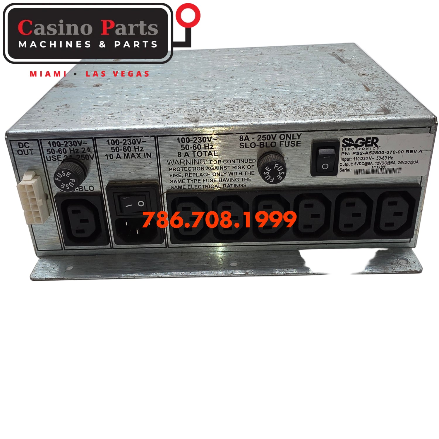 Everi Multimedia Power Supply Sager Electronic. Power Supplies