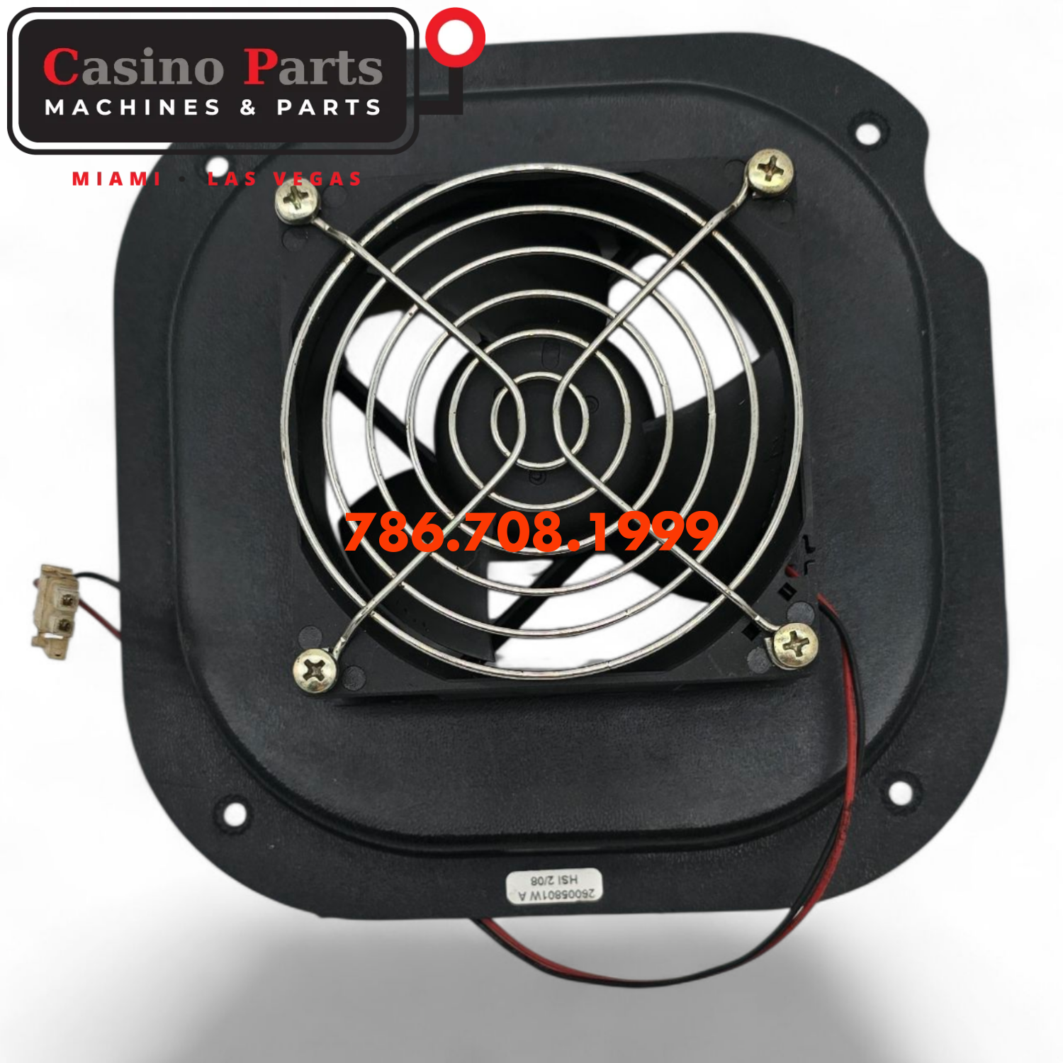Exhaust Fan Assembly Brushless DC24V 0.11 A Fan