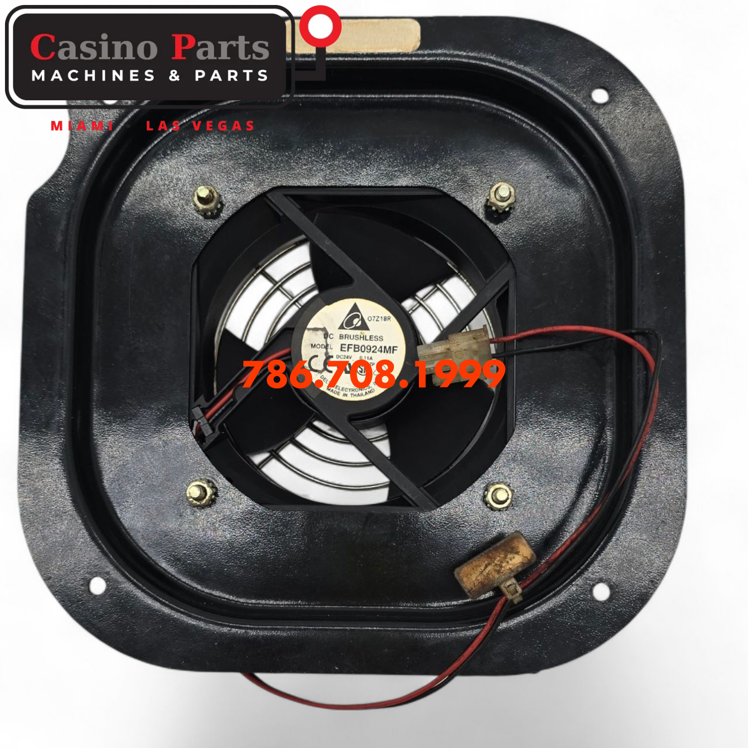 Exhaust Fan Assembly Brushless DC24V 0.11 A Fan