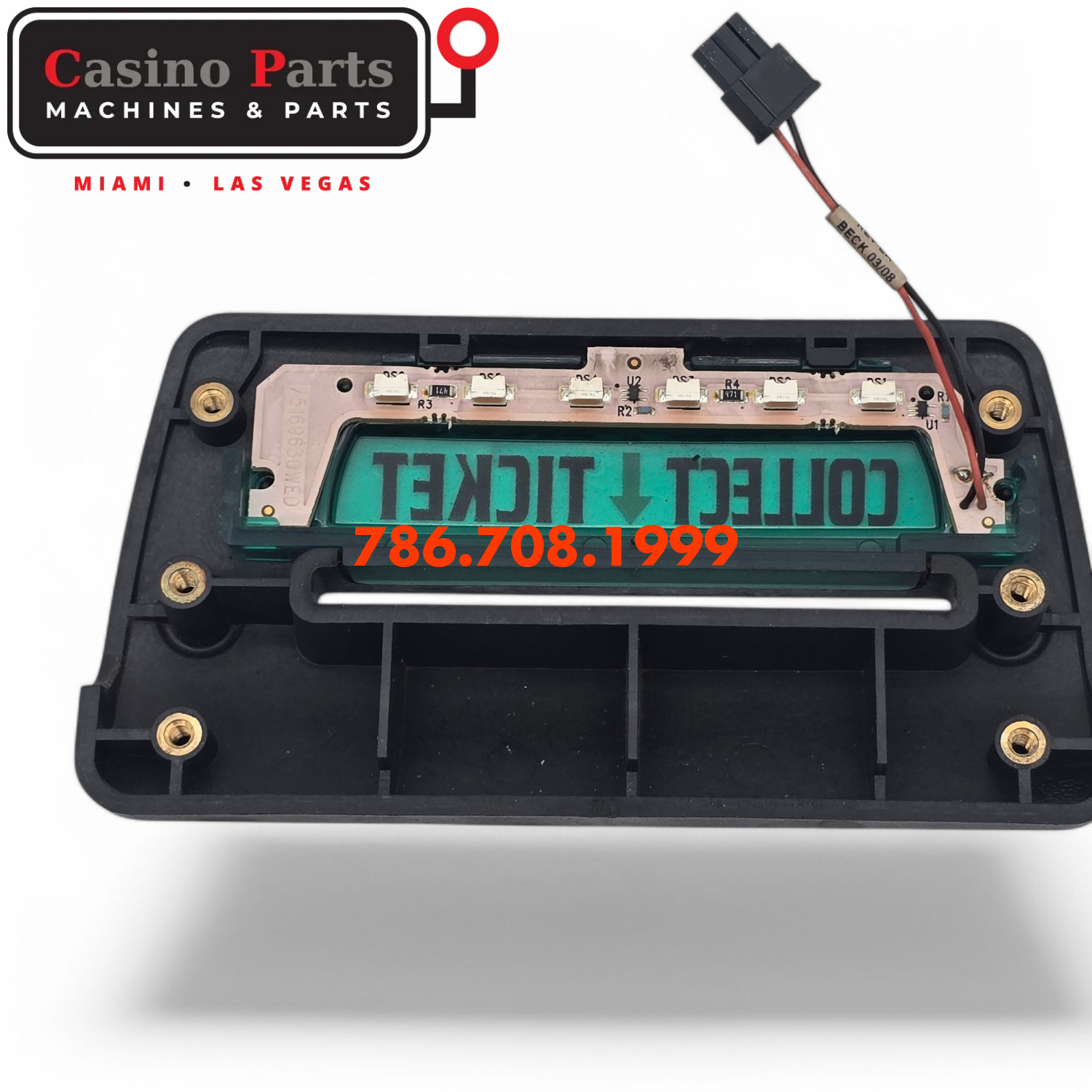 GEN2 RS232 GEN3 Evolution FutureLogic Pay Check Ticket Printer Bezel Bezels-Ticket Printer