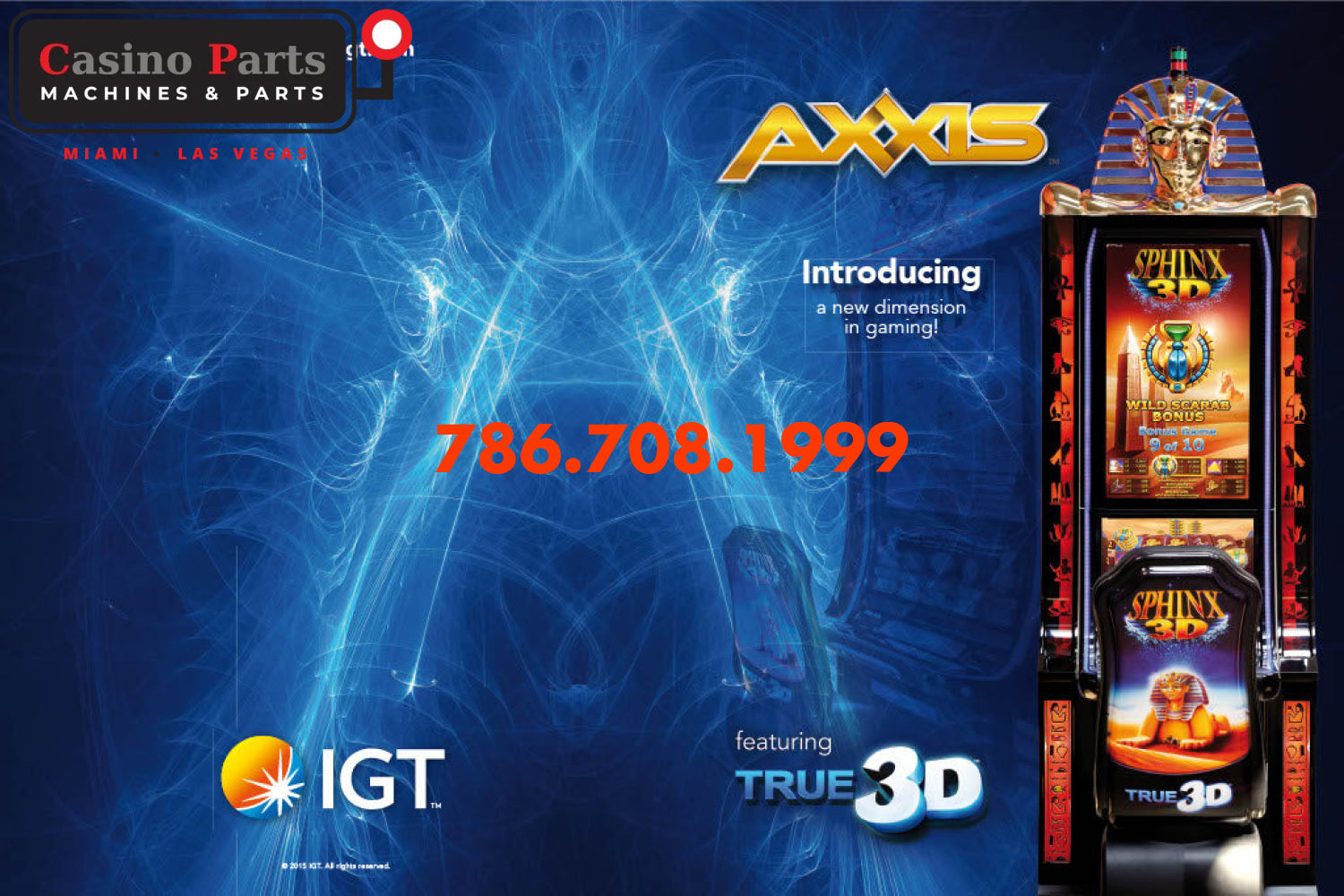 IGT Cabinet-AXXIS-Brochure Manuals (Digital Download)