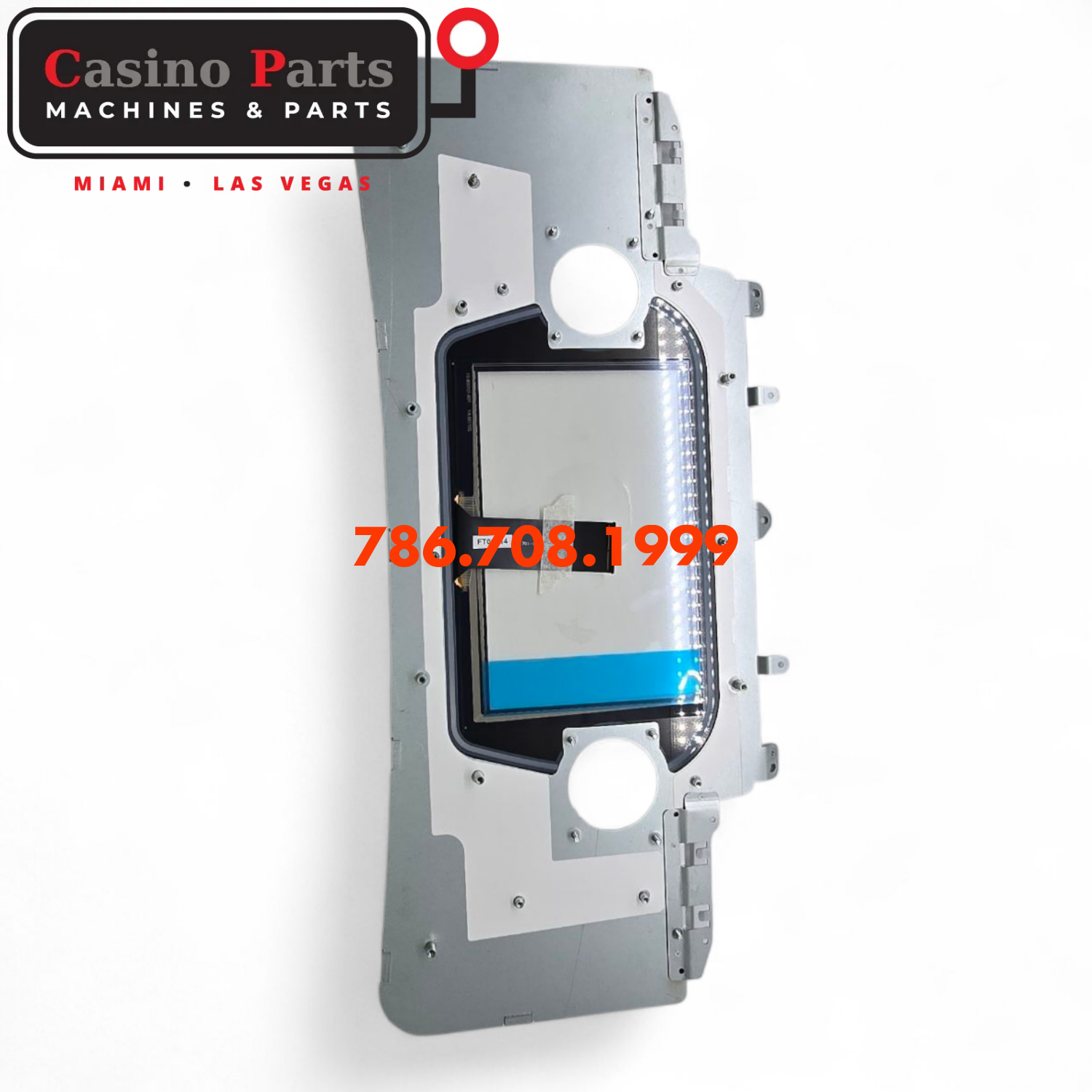 IGT Crystal Core Dual Touch sensor IDECK with two buttons