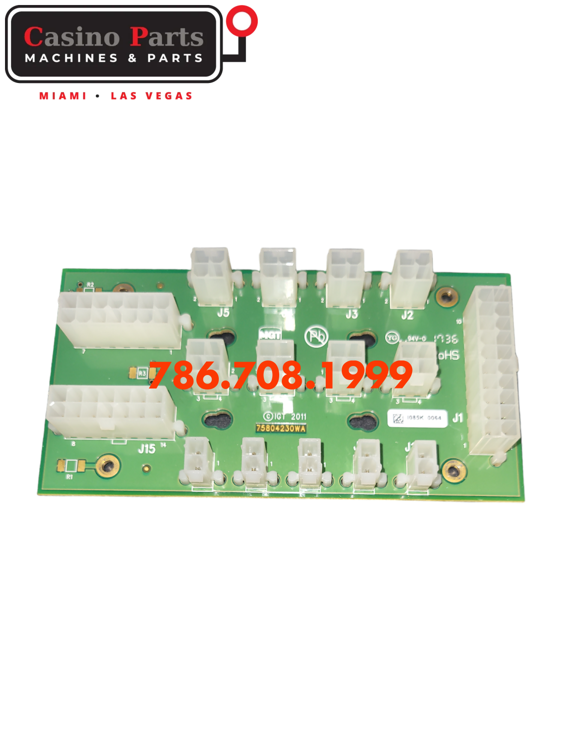 Igt Ultra - Dc Power Distributor Connector Board 5 2Pin 8 4Pin 2 14Pin Supplies