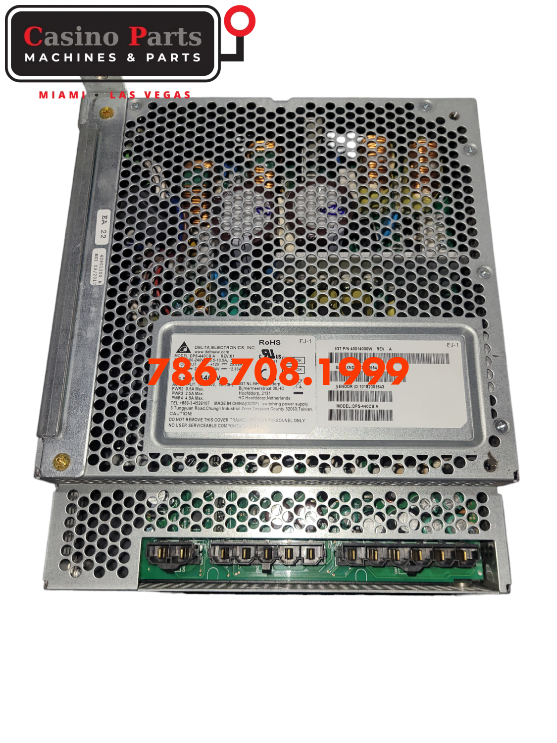 Igt Ultra - Power Supply W/ Ac Distribution 440W Supplies