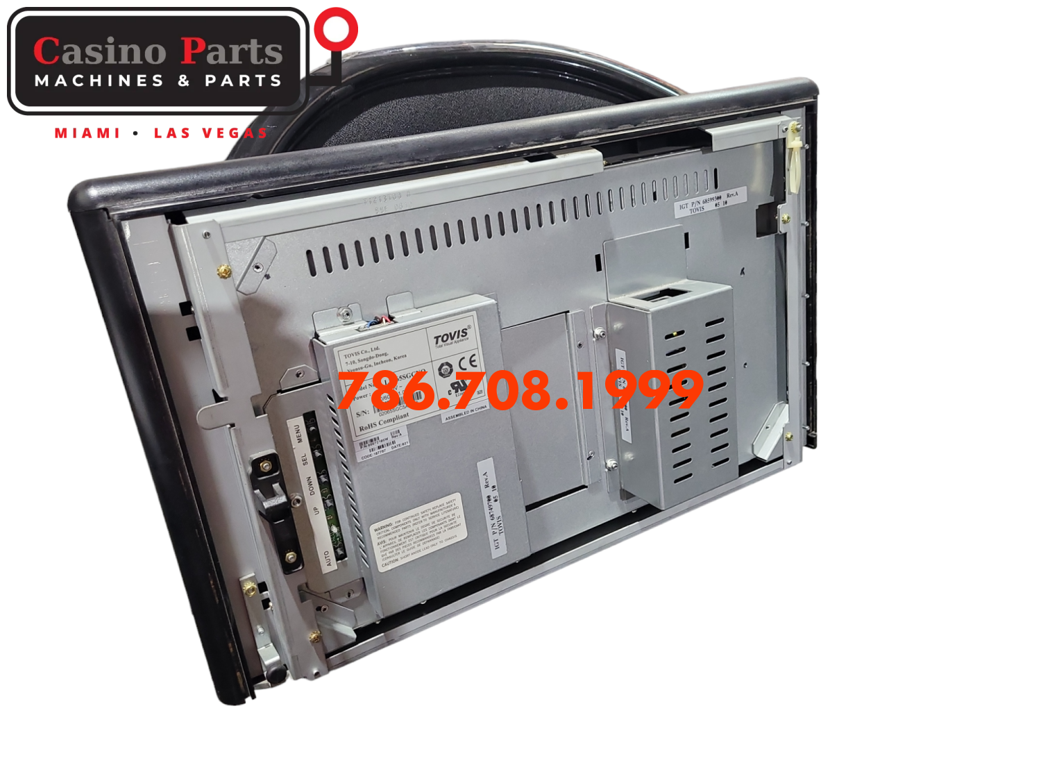 Igt G20 20 Top Lcd Tovis L2065Sgcno W/ Bezel