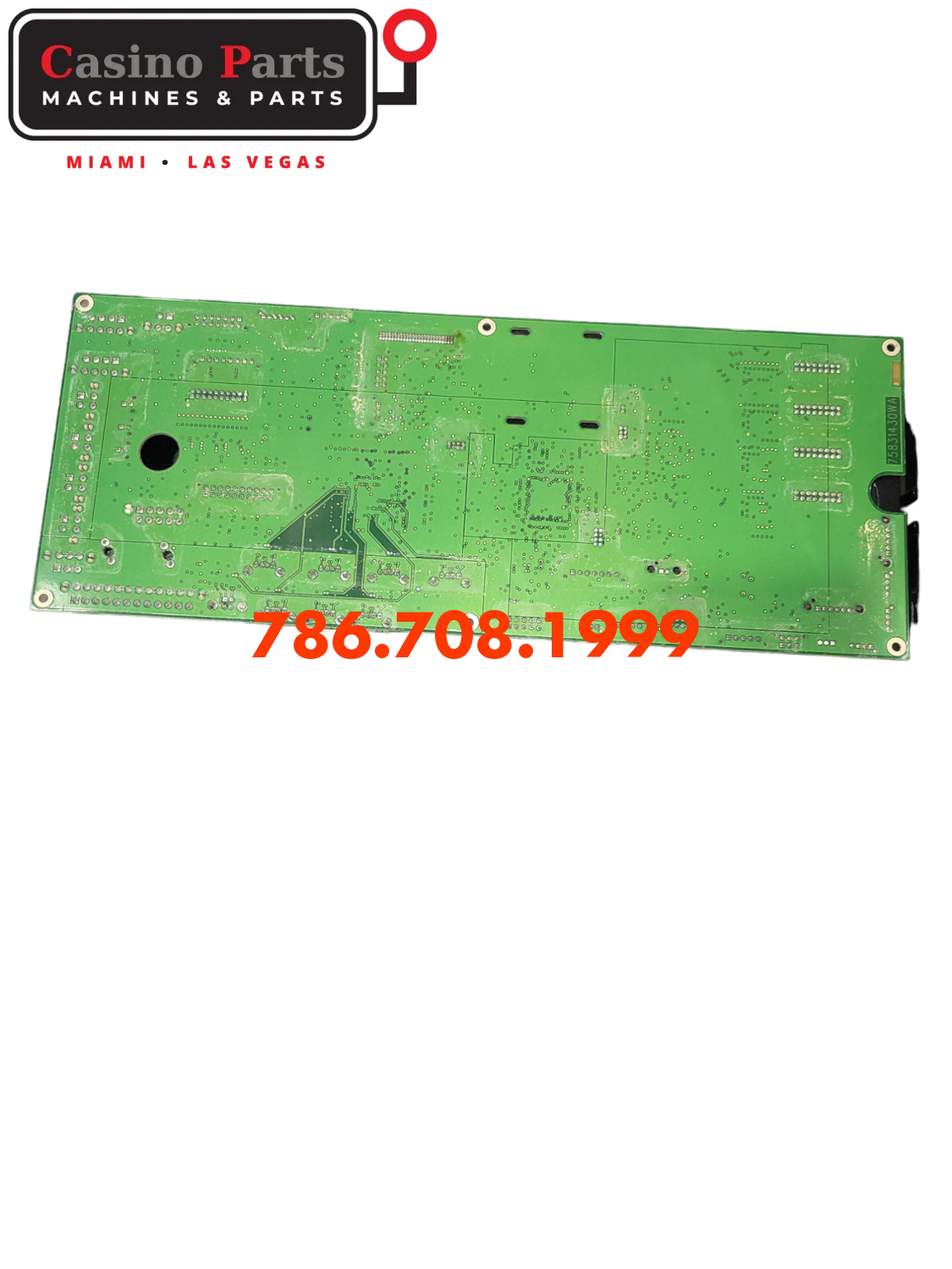 Igt G20/G23 - Smld Backplane Board W/O Batteries + Metal Back Plane