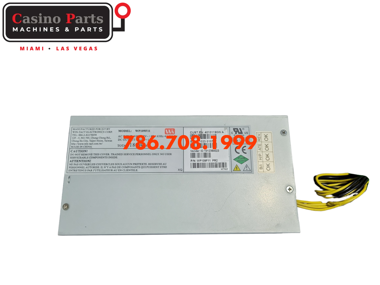 Igt Smld/G20 Mld Monitor Power Supply 180W