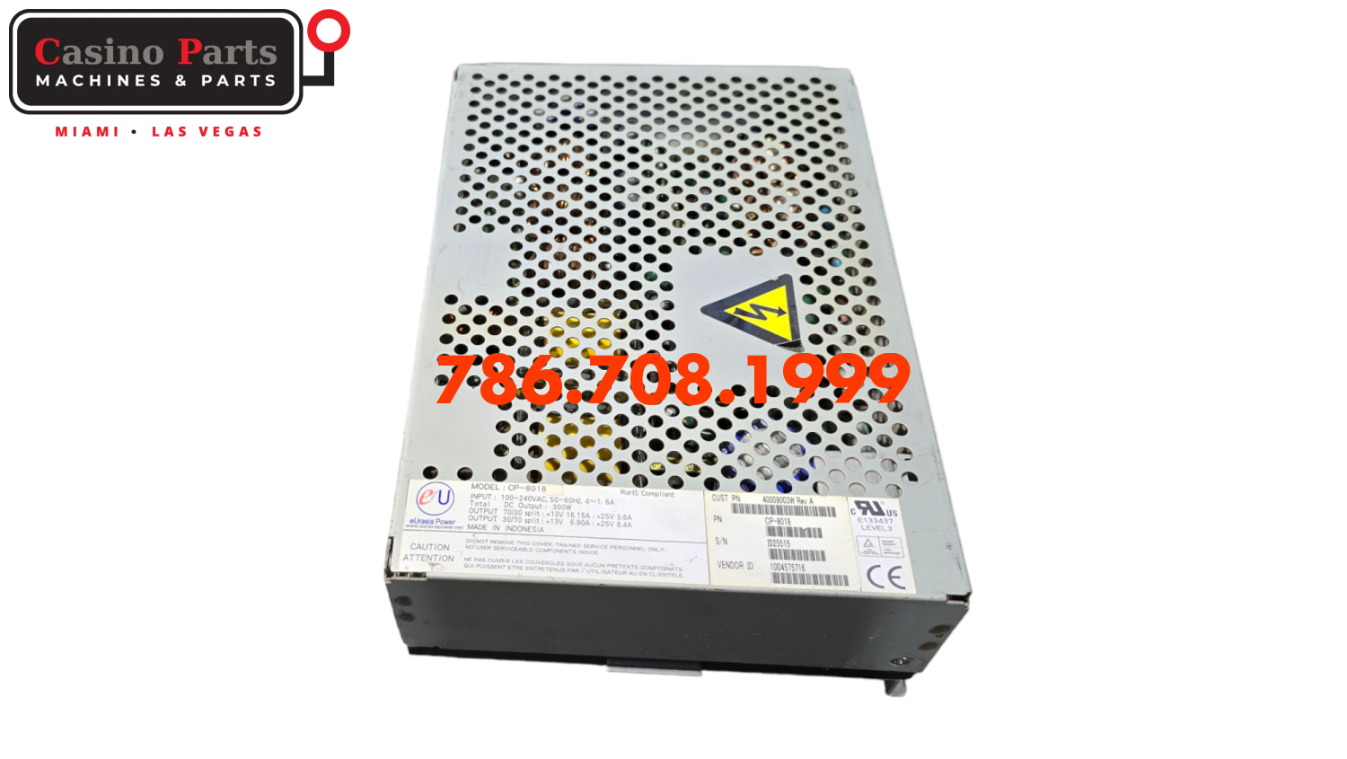 Igt - 300W Power Supply 8018 Supplies