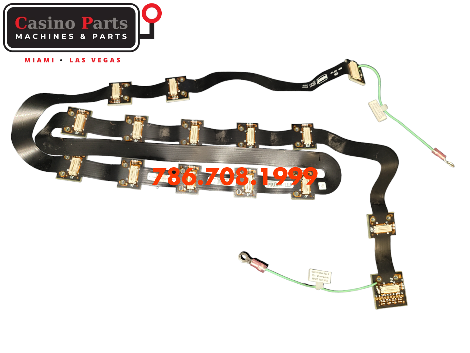 Igt G23 - 14 Button Ribbon Cable Dynamic Buttons Panels