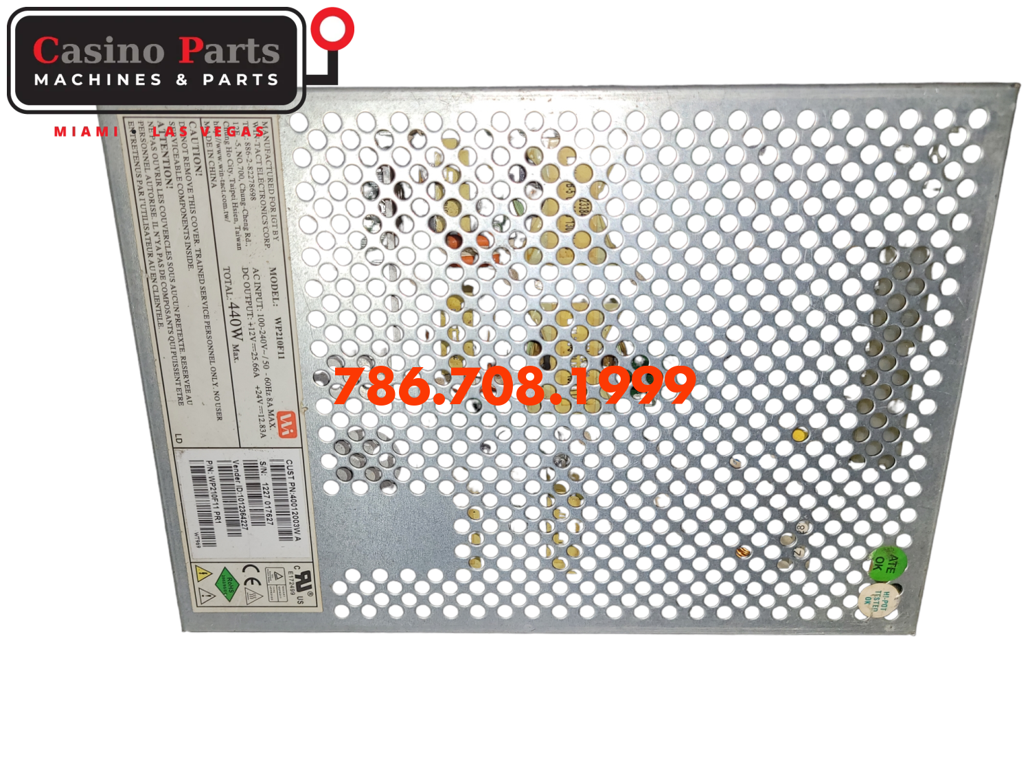 Igt Savp/G23/Universal Power Supply 440W