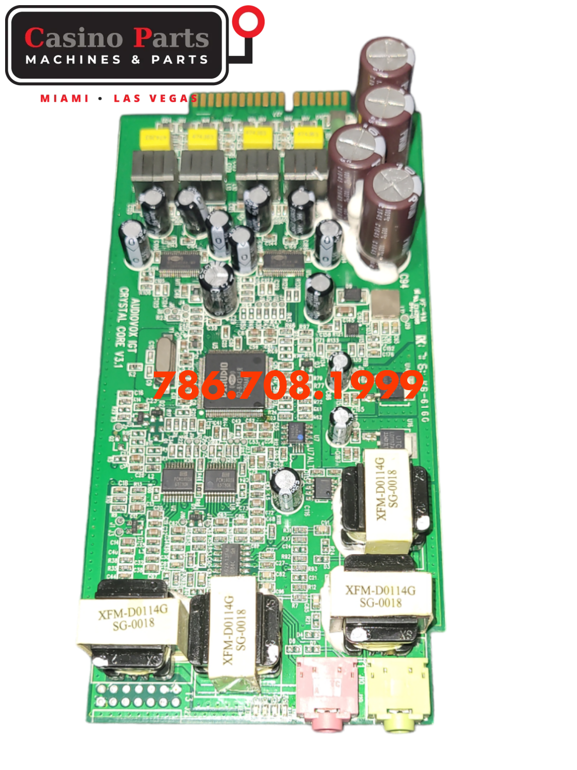 Igt Ultra - Audio Amplifier Board Gl 3.1 Card
