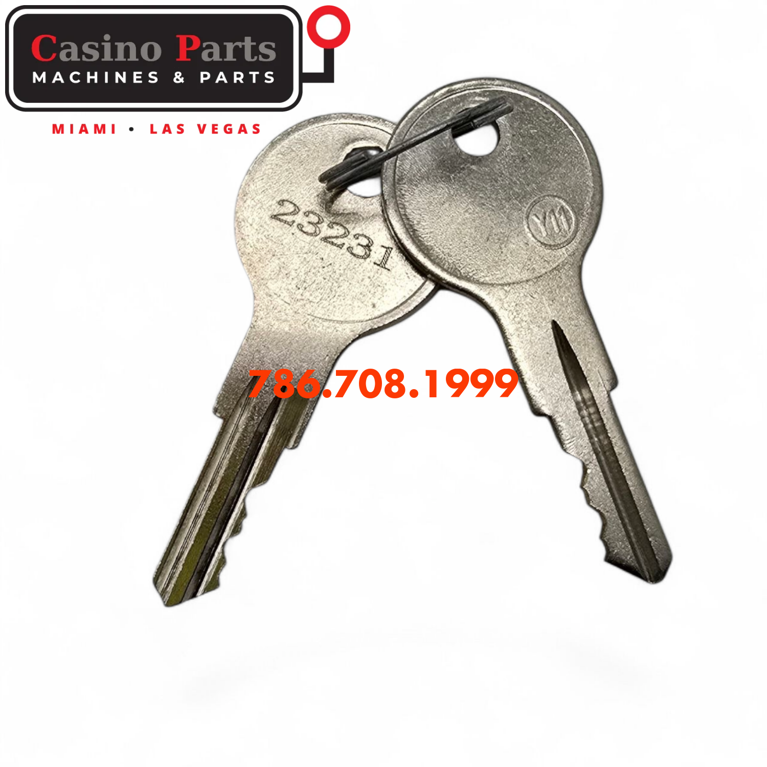 Key Flat Barrel Code 23231 Key