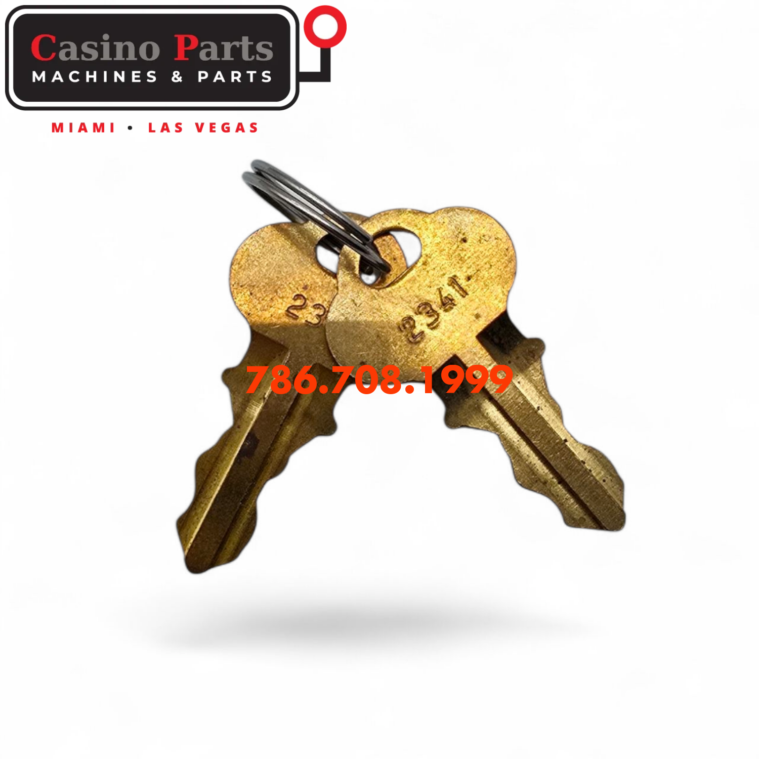Key Flat Barrel Code 2341 Key