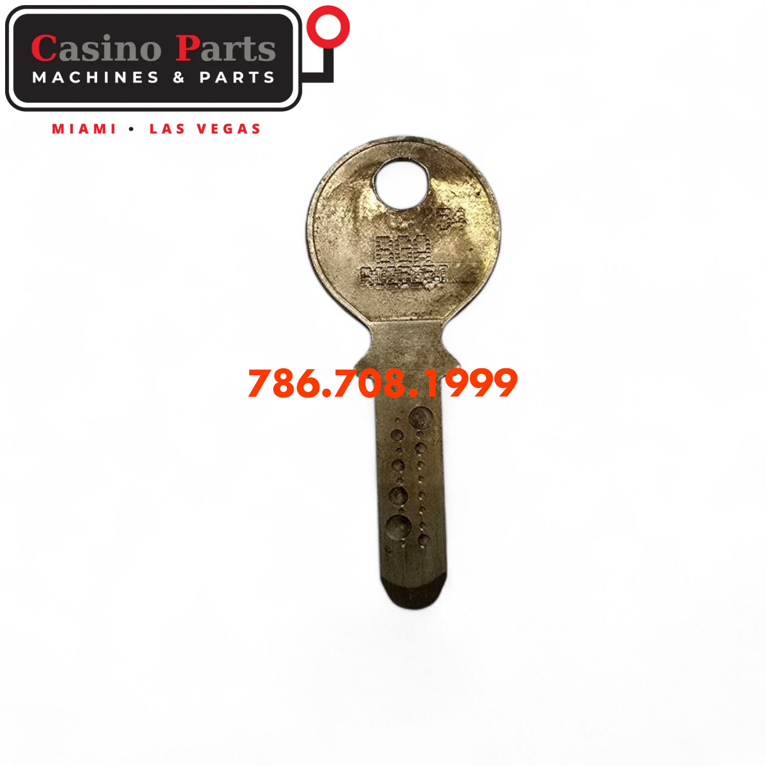 Key Flat Barrel Code BGAR02525J Key