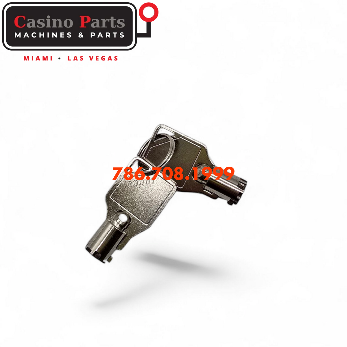 Key Round Barrel Code 00001 Key