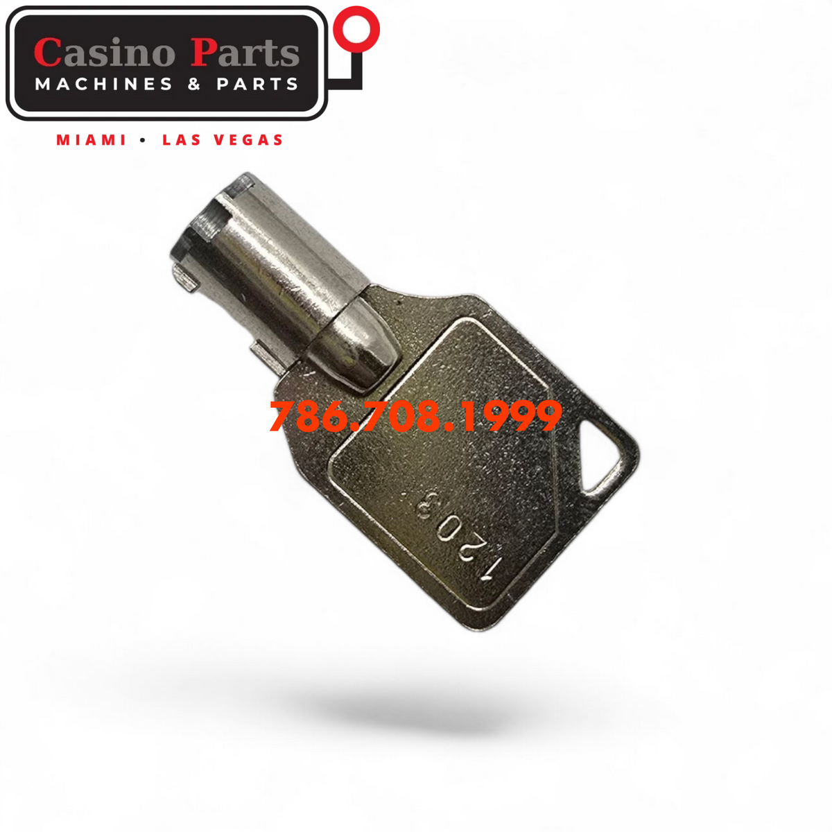 Key Round Barrel Code 1203 Key