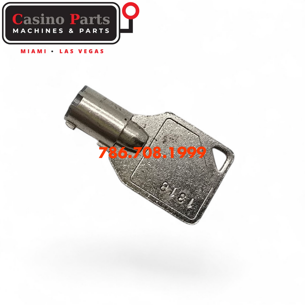Key Round Barrel Code 1318 key