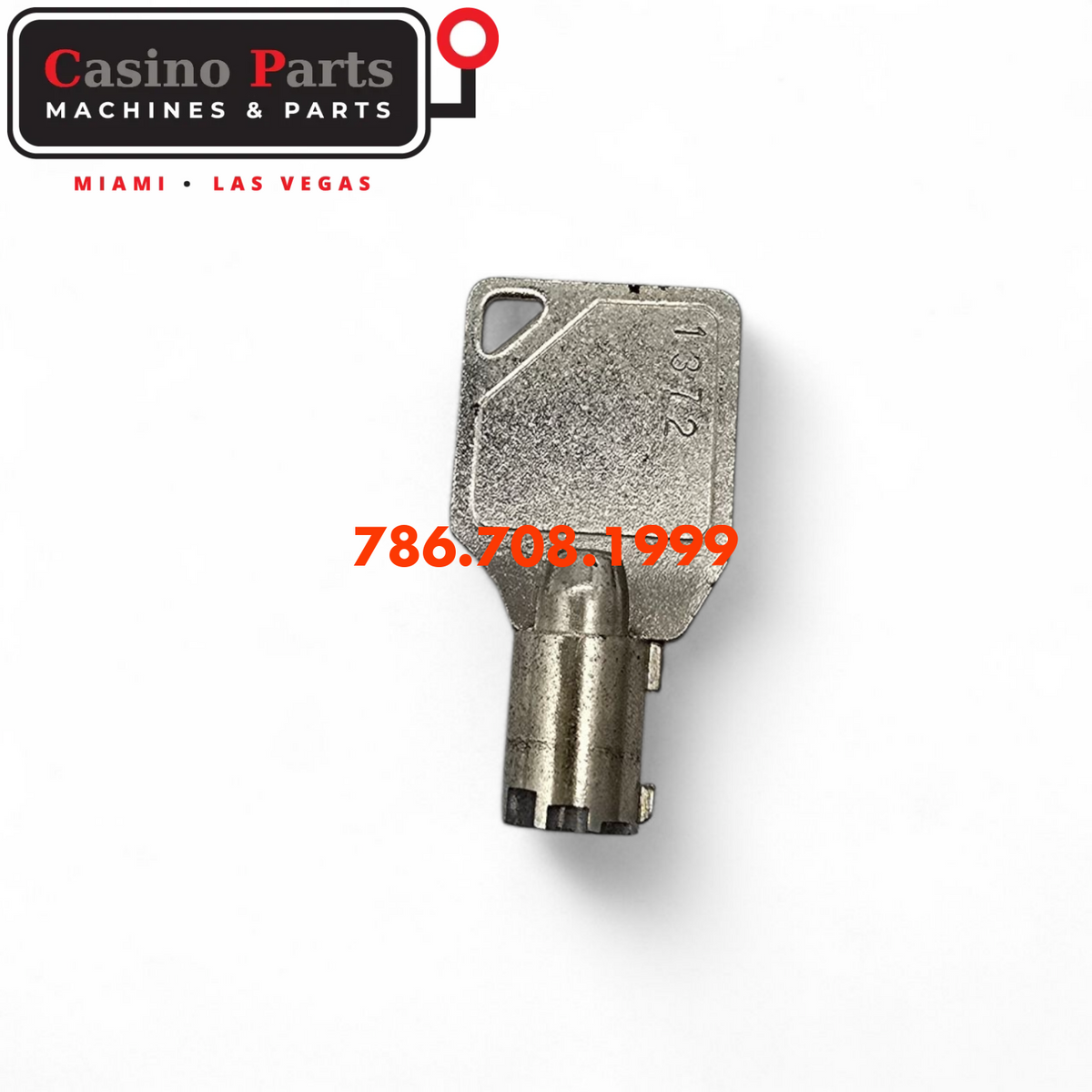 Key Round Barrel Code 1372 Key