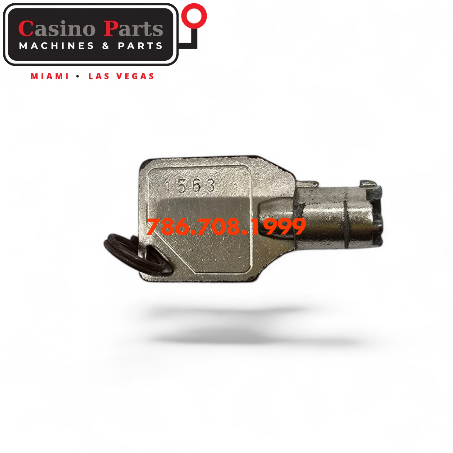 Key Round Barrel Code 1563 Key