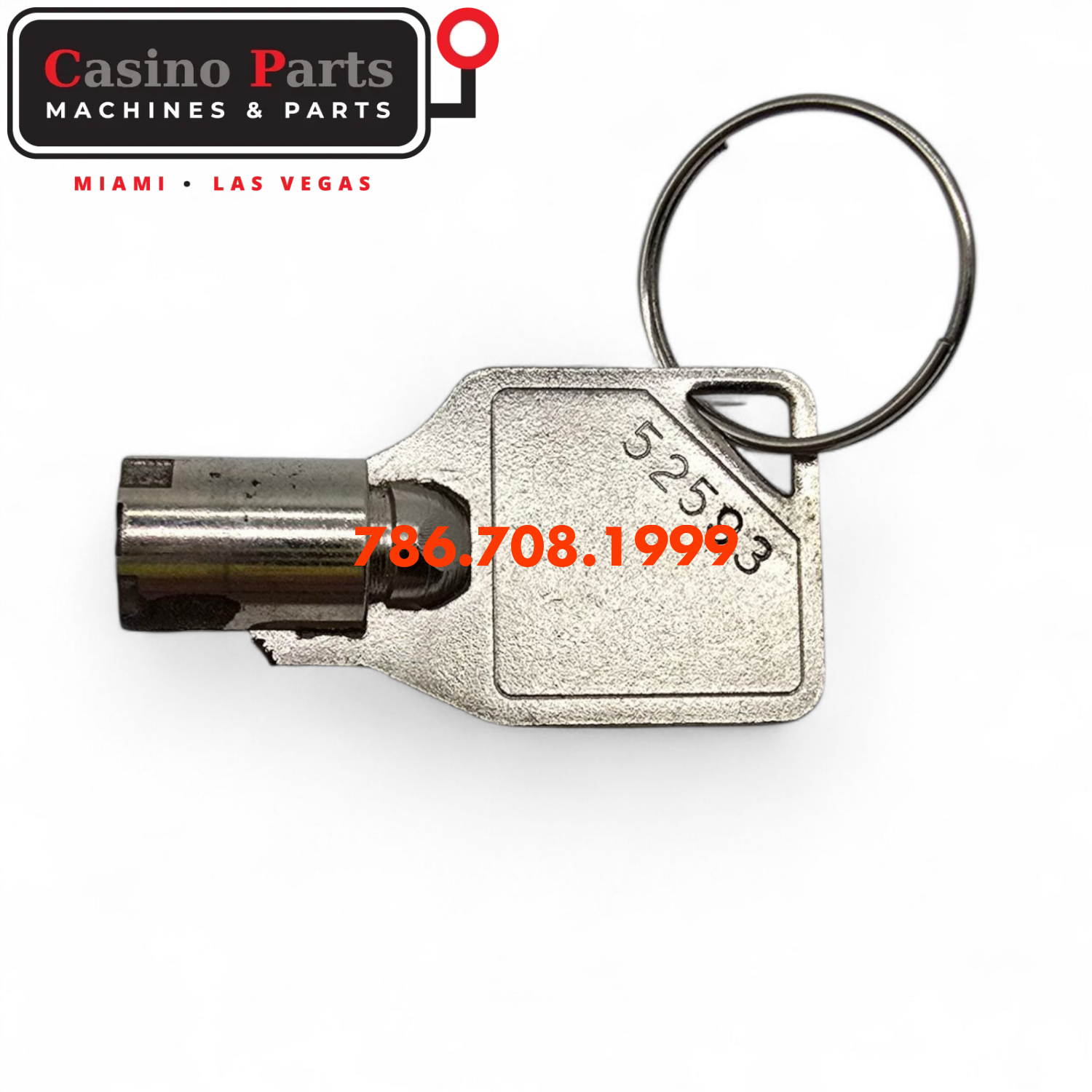 Key Round Barrel Code 52593 Key