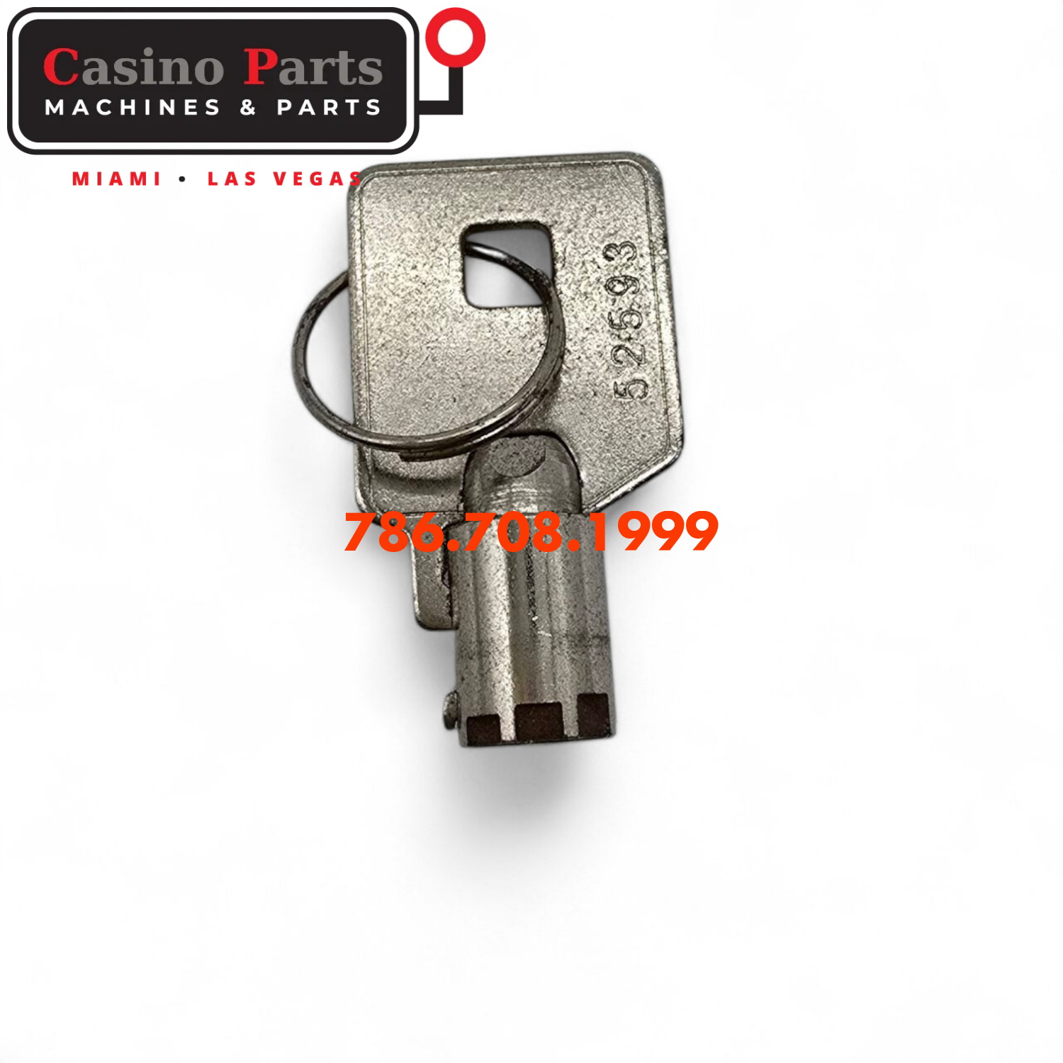 Key Round Barrel Code 52593 Key