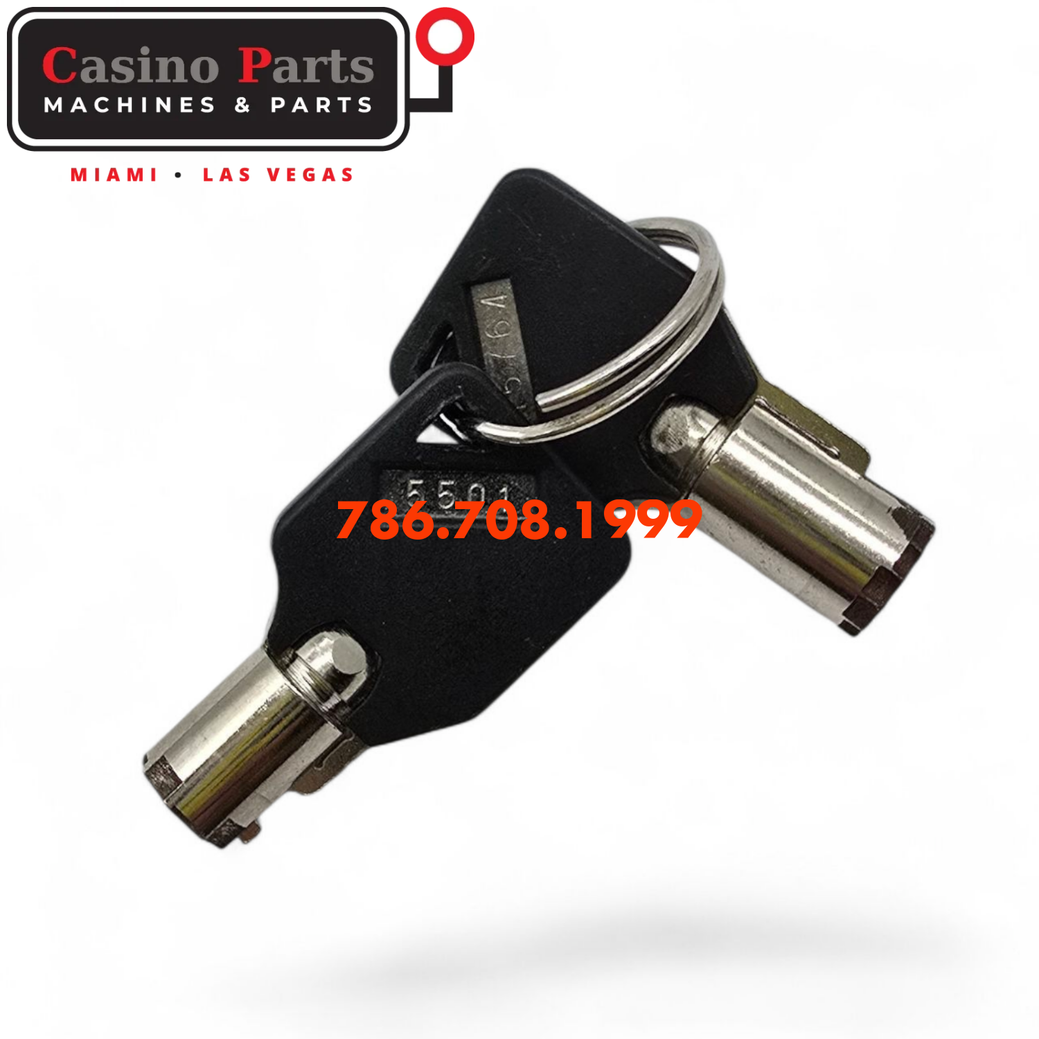 Key Round Barrel Code 5501 Key