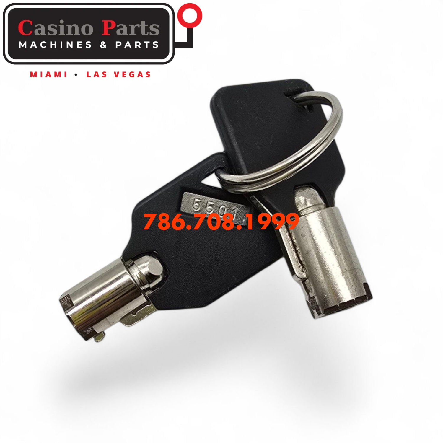Key Round Barrel Code 5501 Key