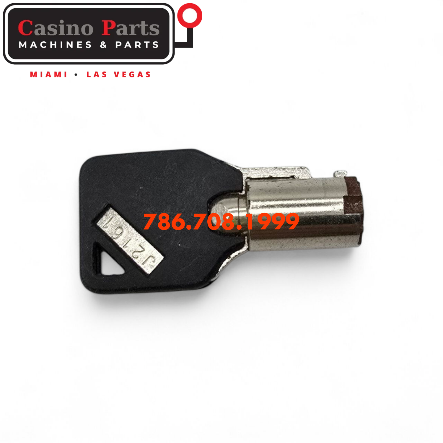 Key Round Barrel Code J2161 Key
