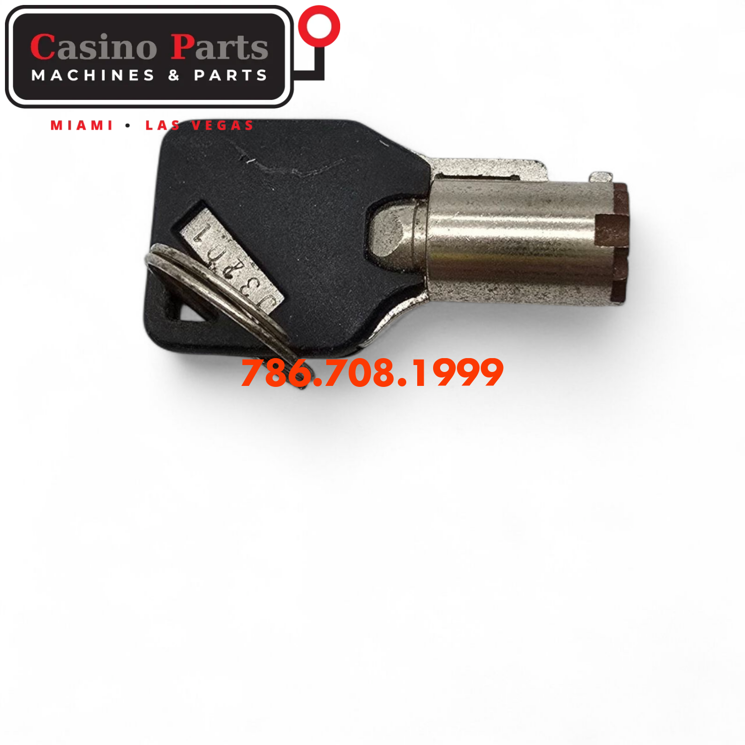 Key Round Barrel Code J3201 Key