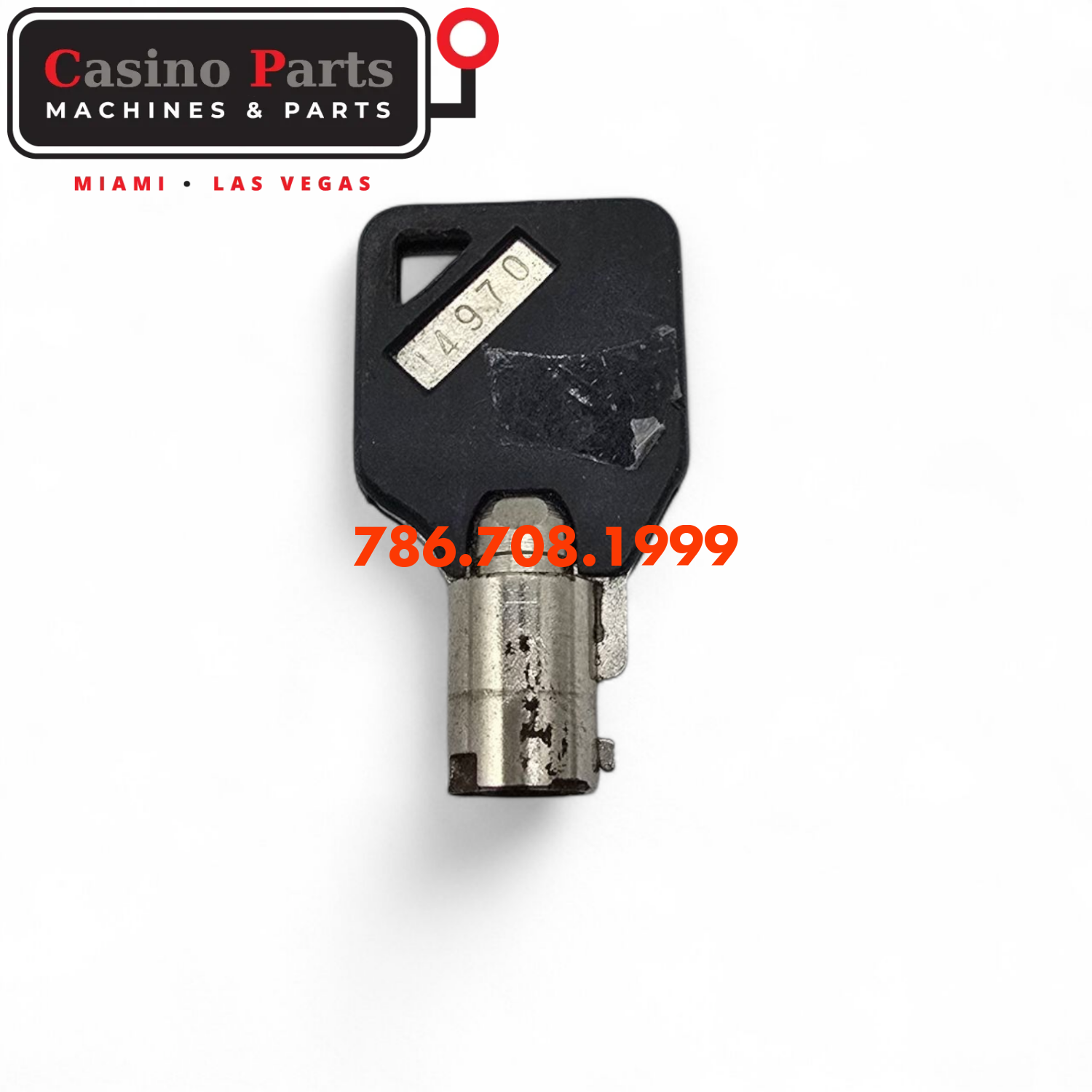 Key Round Barrel Code J4970 Key