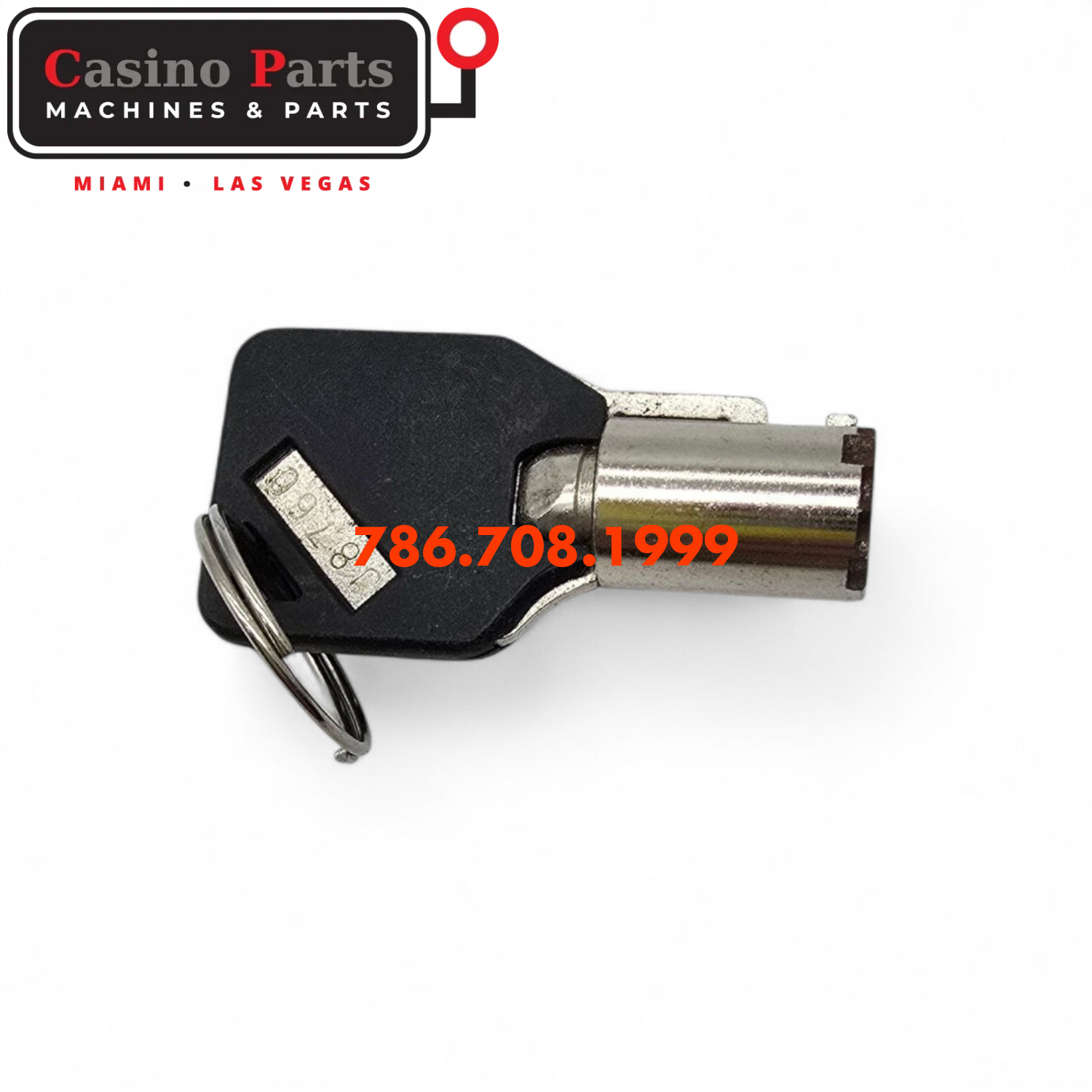 Key Round Barrel Code J8760 Key