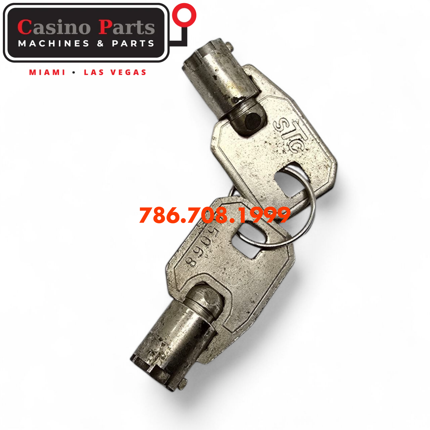 Key Round Barrel Code K5068 Key