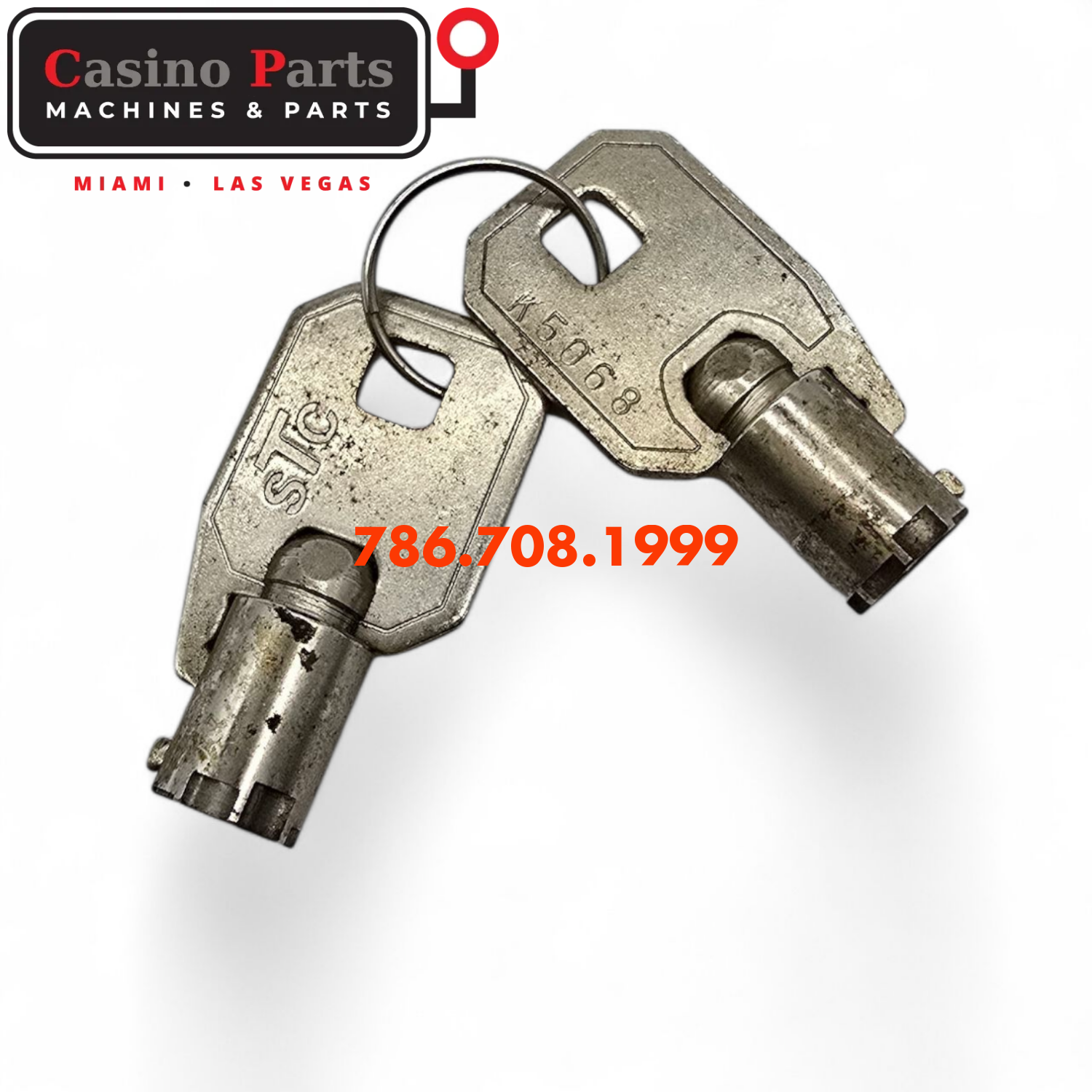 Key Round Barrel Code K5068 Key