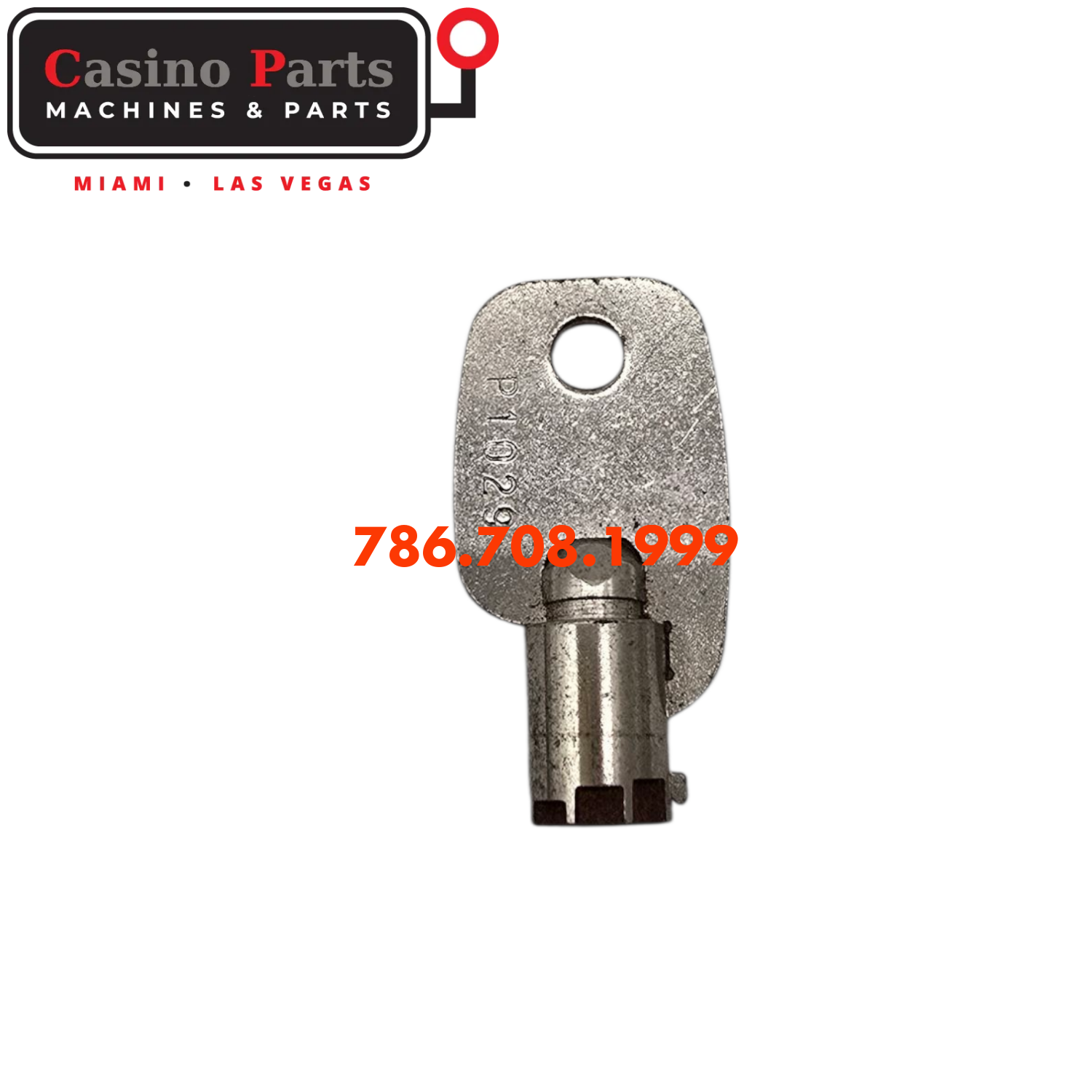 Key Round Barrel Code P1029 Key