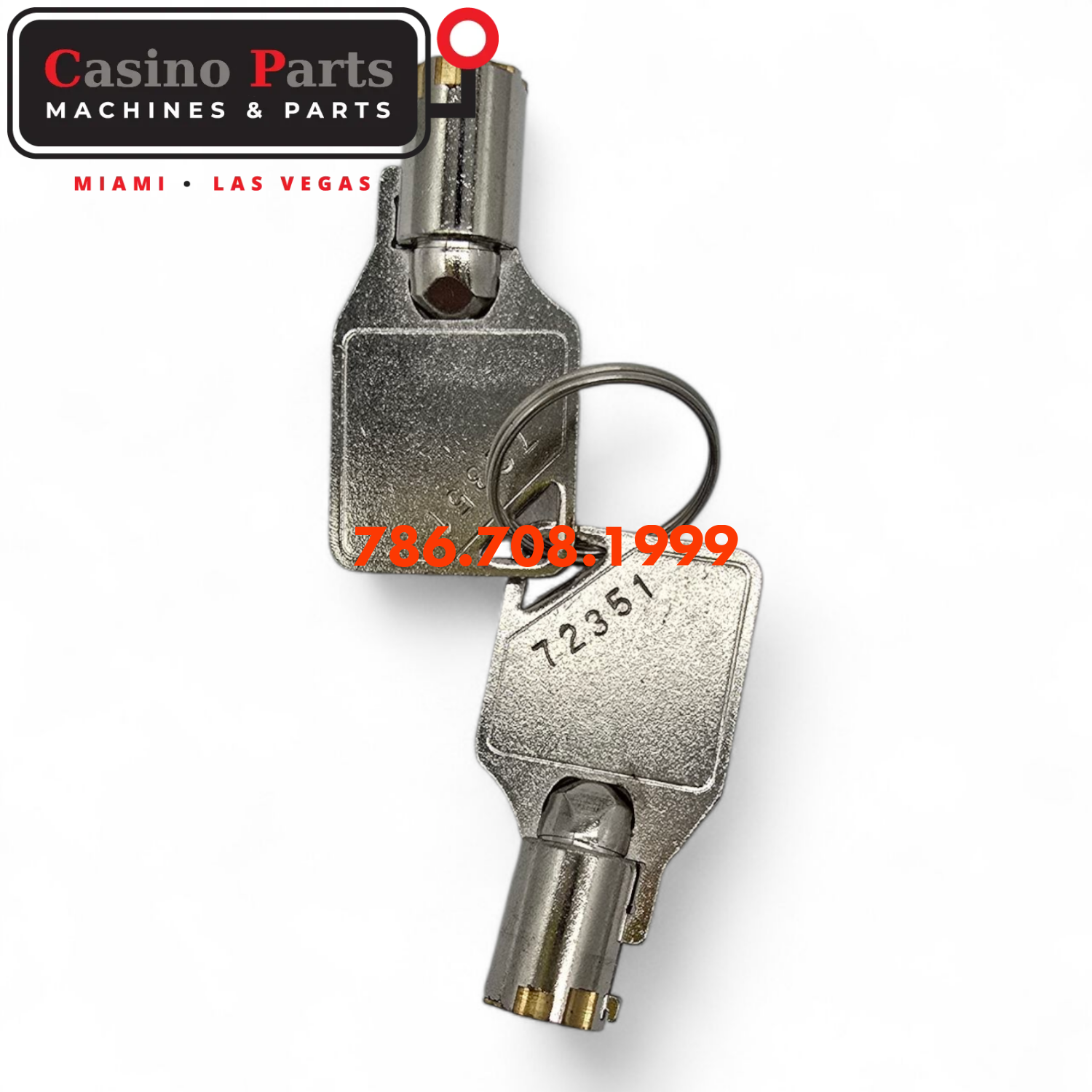 Key Round Barrel Code72351 Key