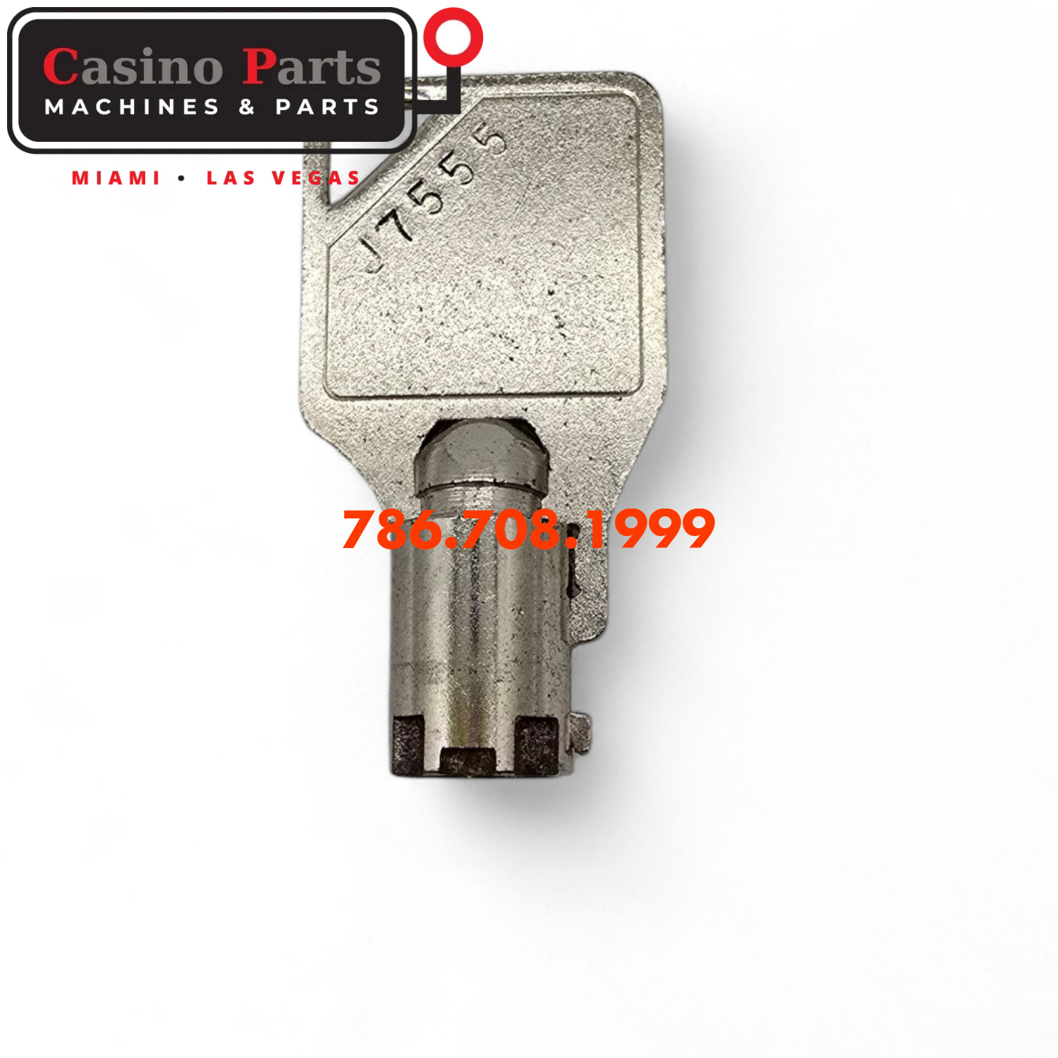 Key Round Barrel J7555 Key