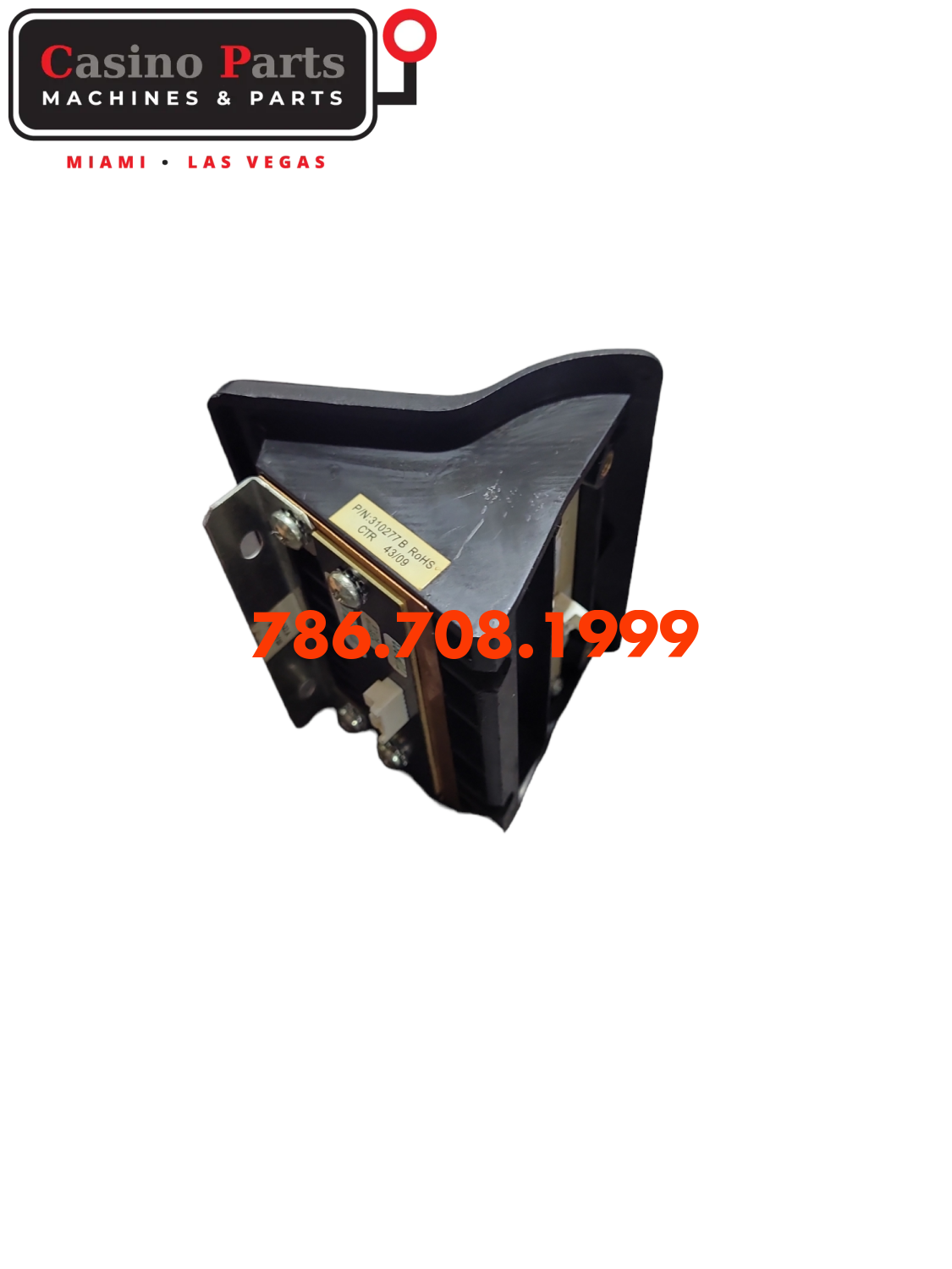 Bezel Konami ( Insert Bill Or Tickets) Parts N° 310277