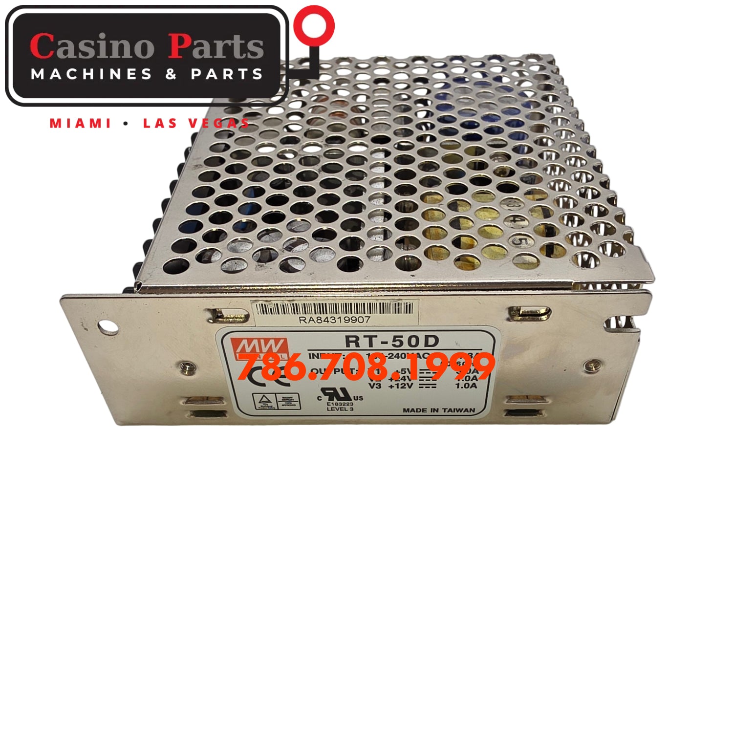 Mean Well RT 50D Power Supply Transformer Power Supplies