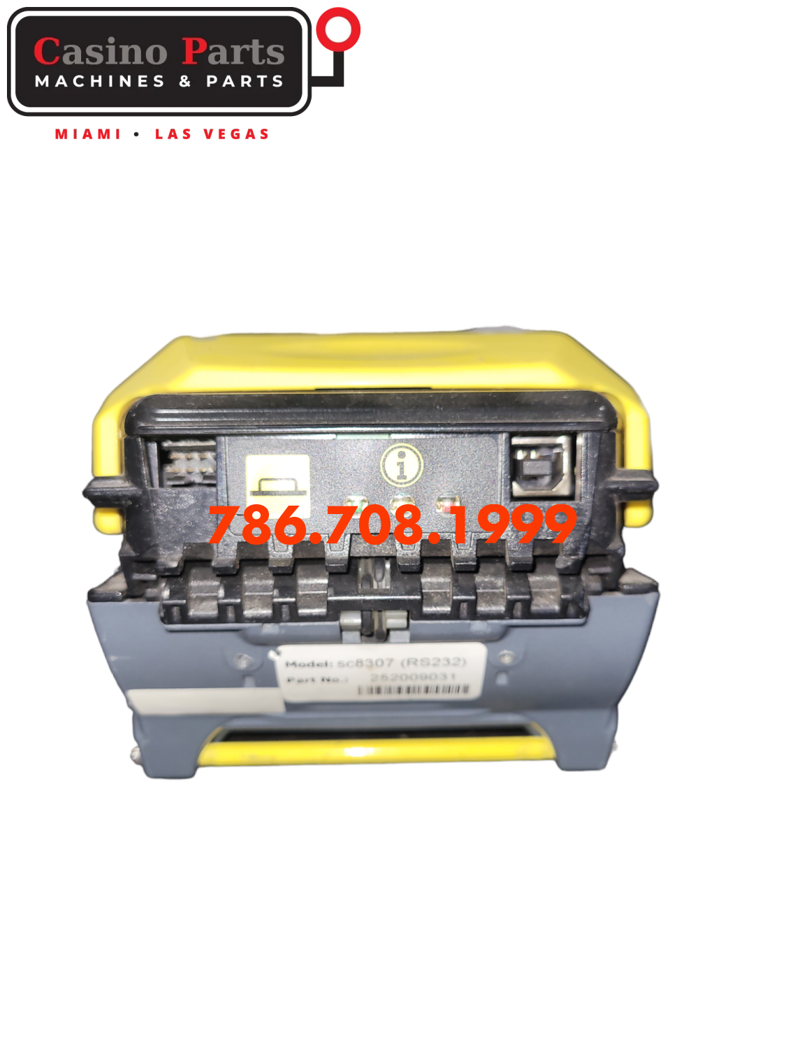 MEI - SC83 International Cashflow Head Only