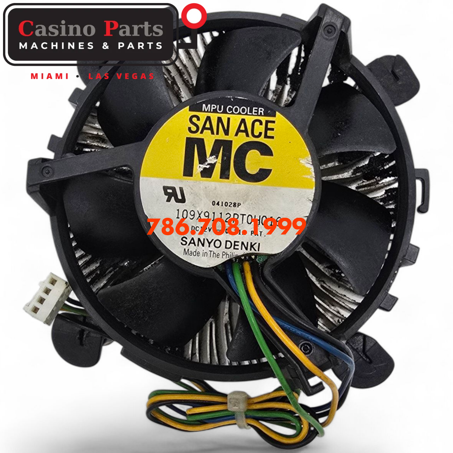 MPU cooler 12V 0.31A SAN ACE MC Fan