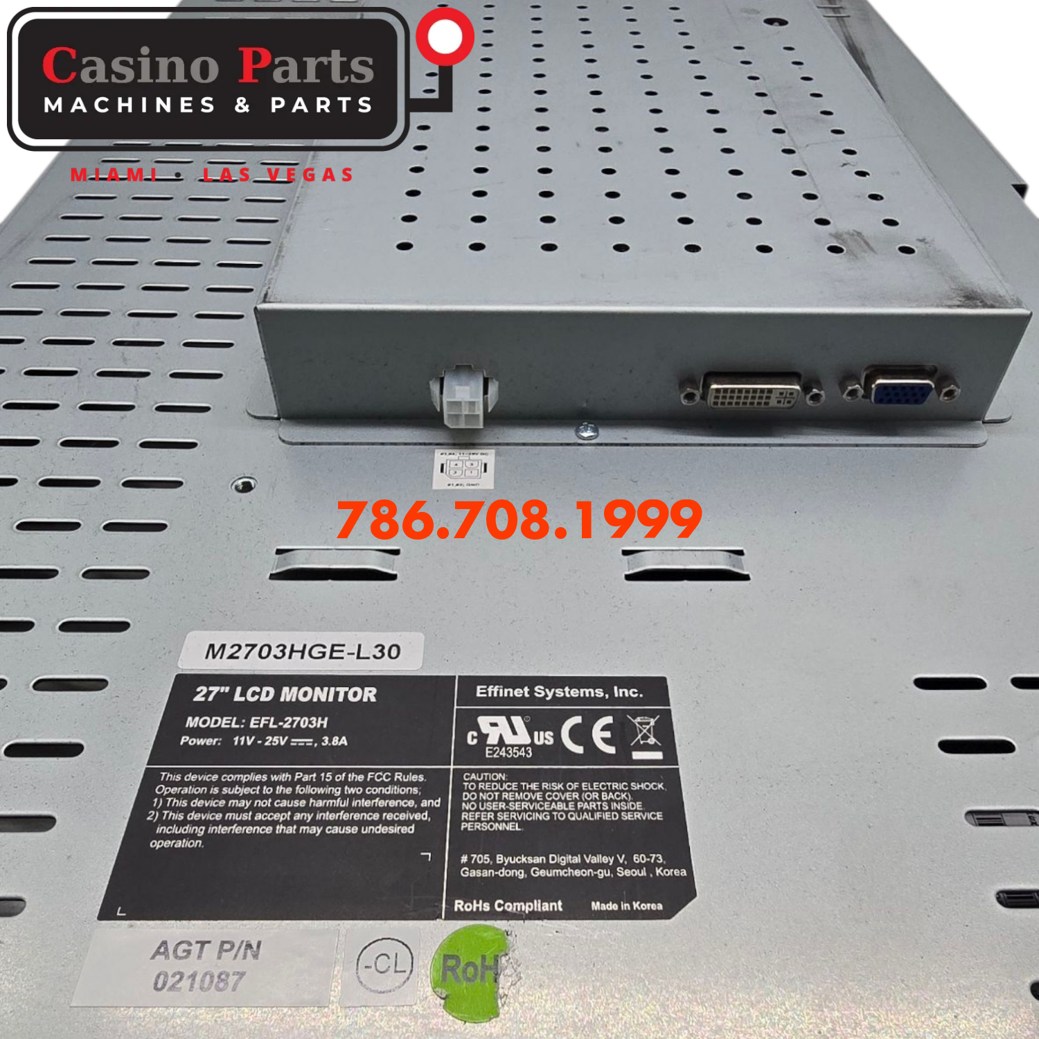 Used Ainsworth A560 Slant Top 27’’ monitor Monitors