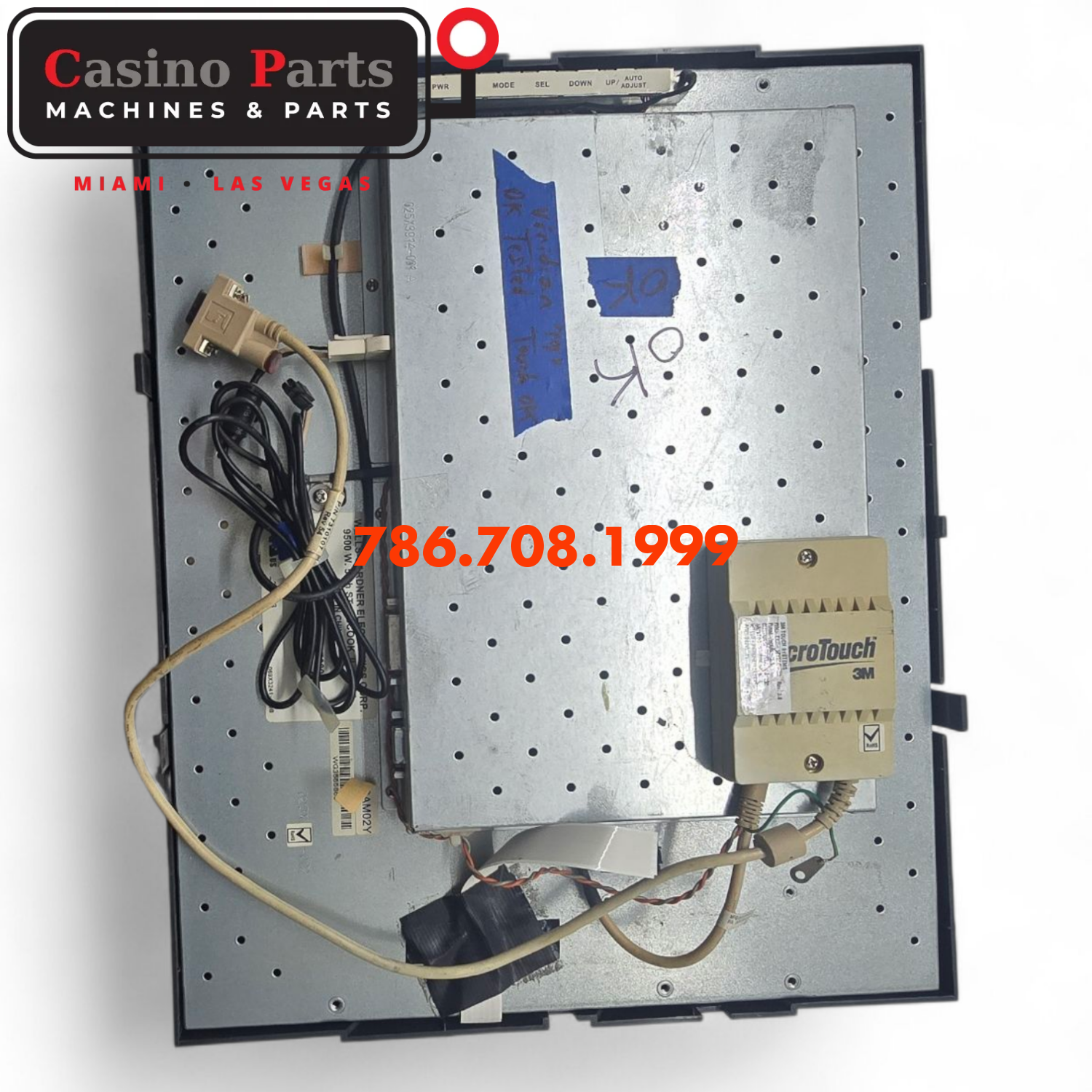 Used Aristocrat Viridian 19’’ monitor with touch Monitors